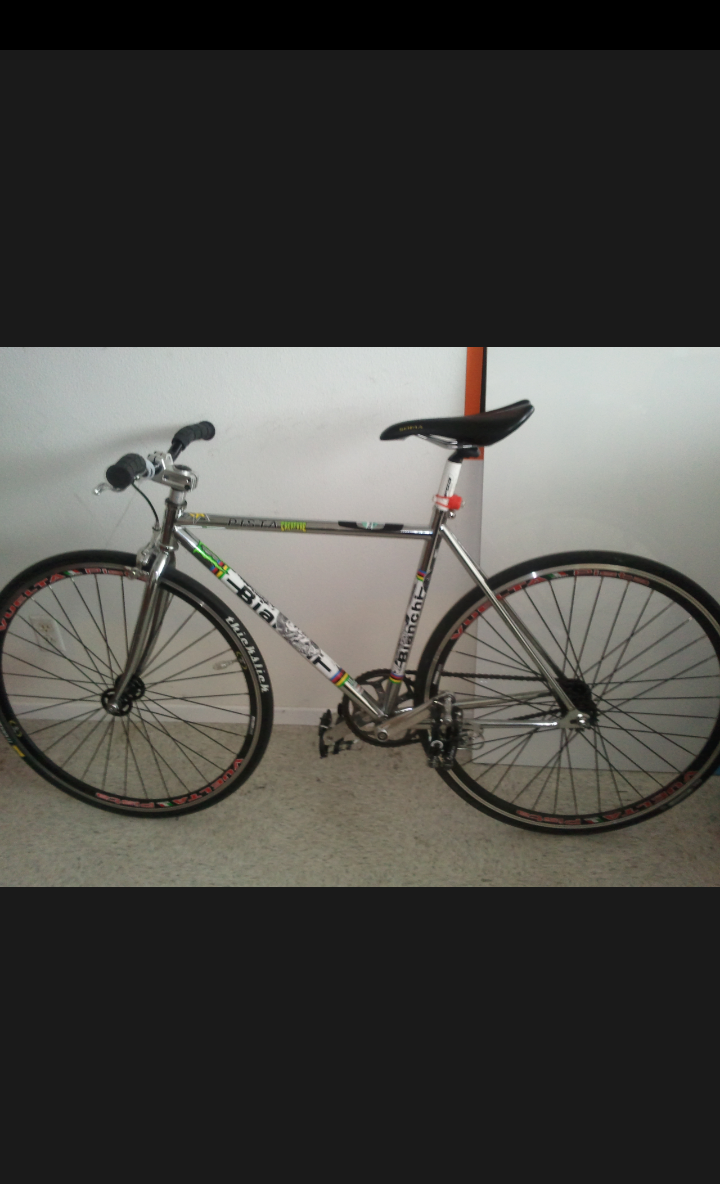 2012 Bianchi Pista Silver or Gray