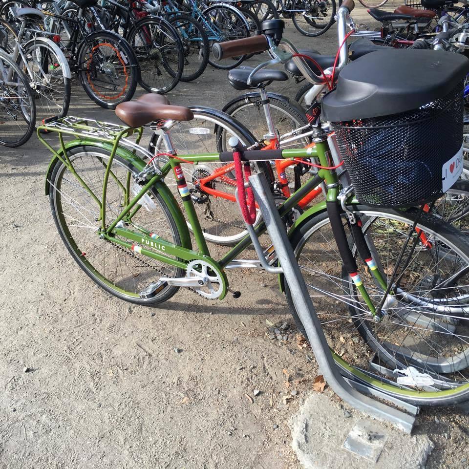 2015 PUBLIC bikes V1 Green and Black