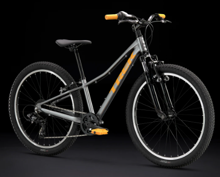 2024 Trek Precaliber 24 8S SUS Black and Orange