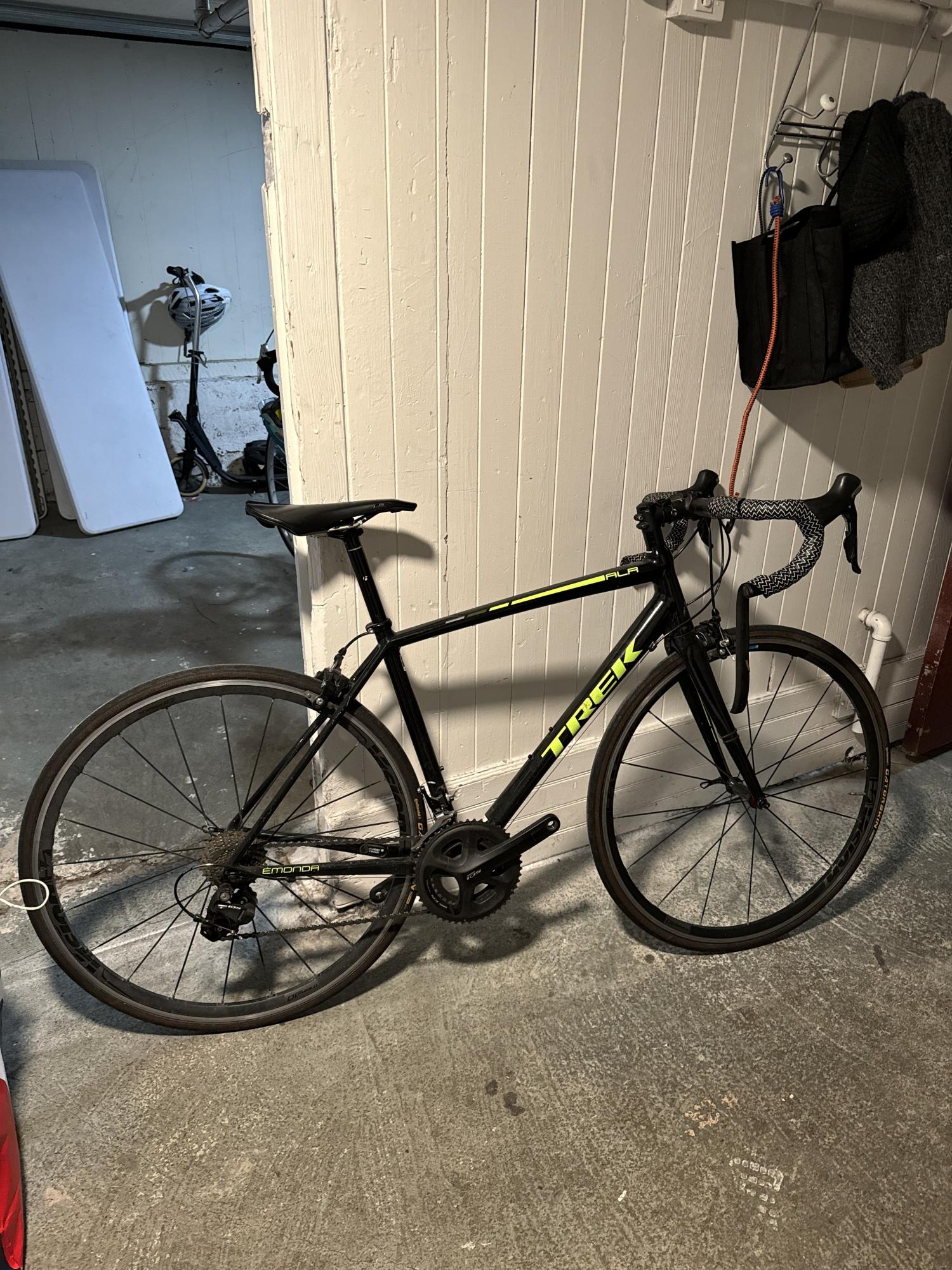 2015 Trek Emonda ALR Black and Green