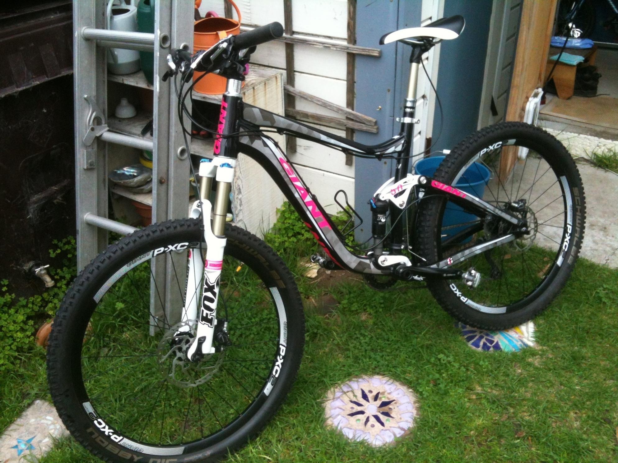 2013 Giant Trance X1 W  Black, Pink, and Silver or Gray