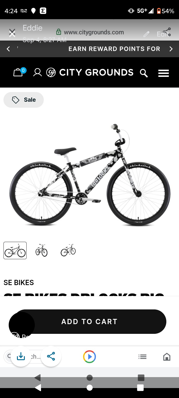 2023 SE Bikes DBLOCKS BIG RIPPER Black, White, and Silver, gray or bare metal