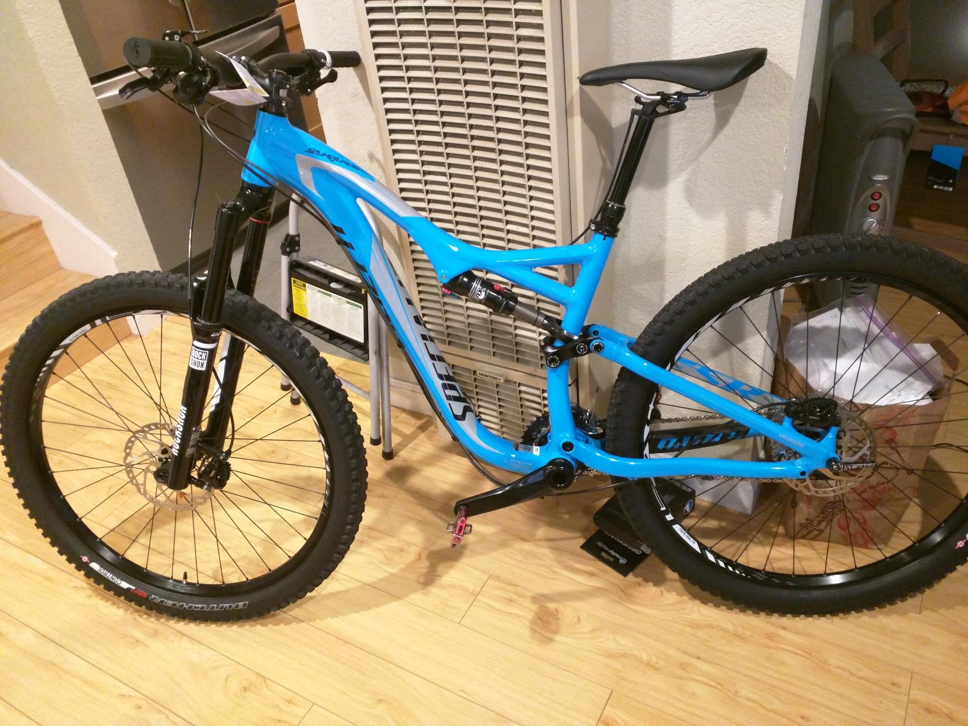2015 Specialized Stumpjumper Comp Evo 27.5 Blue