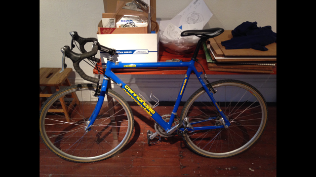 1997 Cannondale xr800 Blue