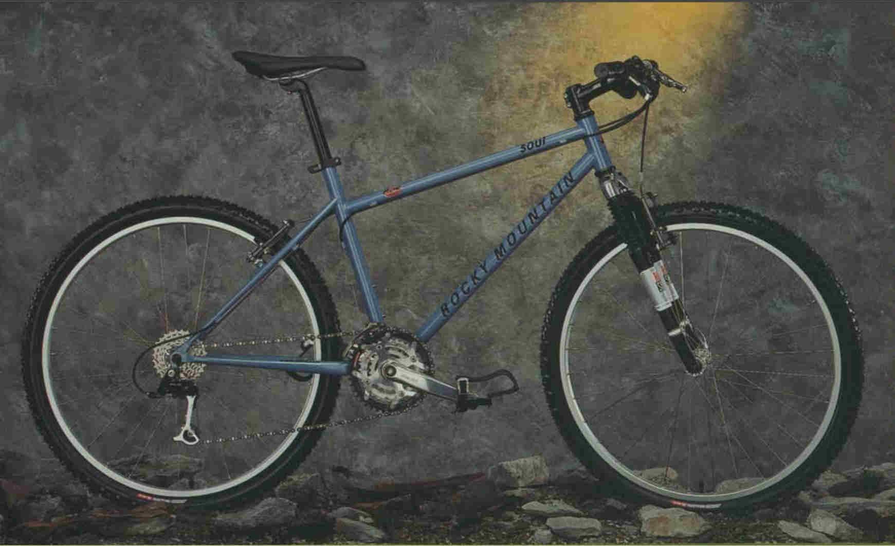 1998 Rocky Mountain Bicycles Soul Blue
