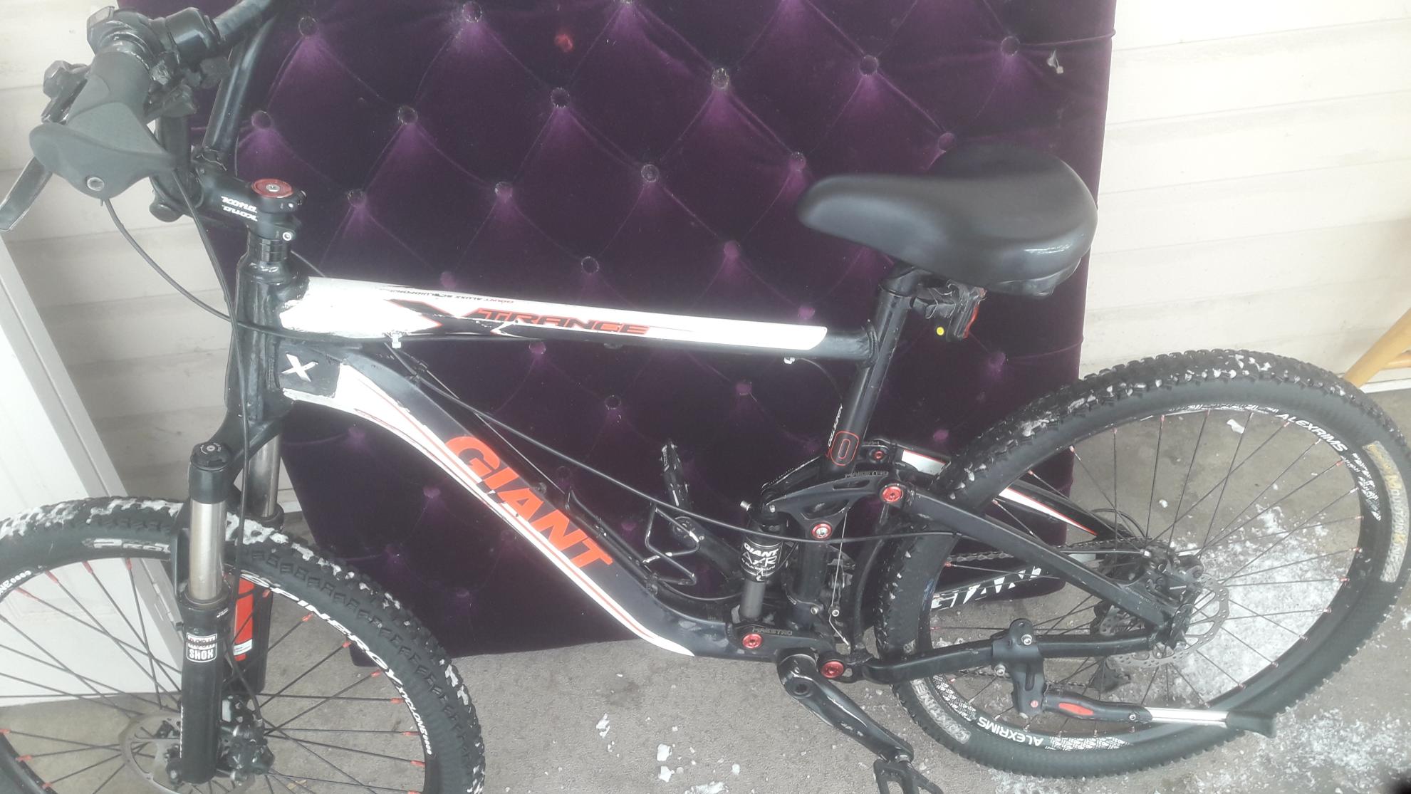 2014 Giant Trance X 29er 0 Black, Red, and White