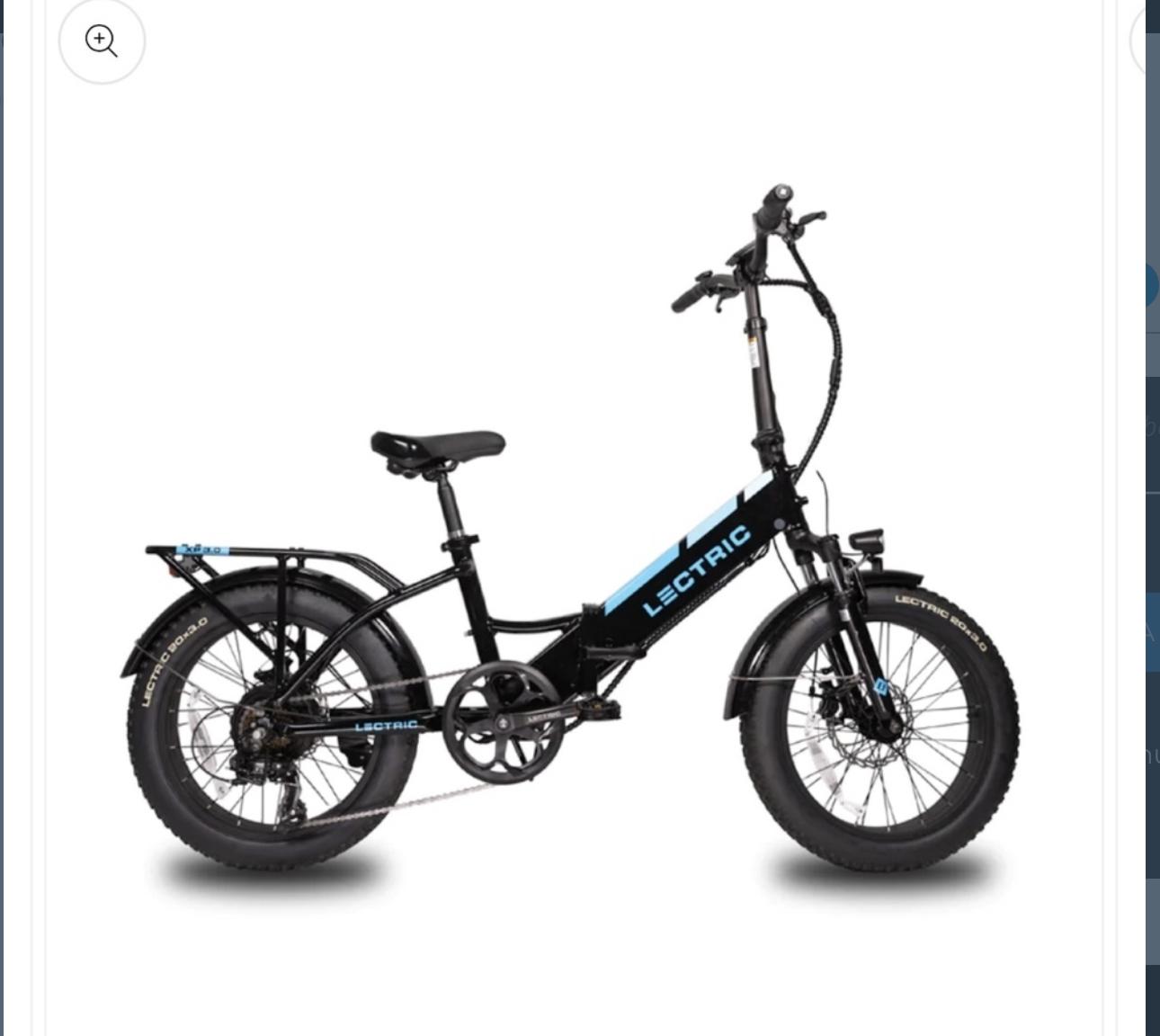 2023 Lectric eBikes 3.0 step through Black