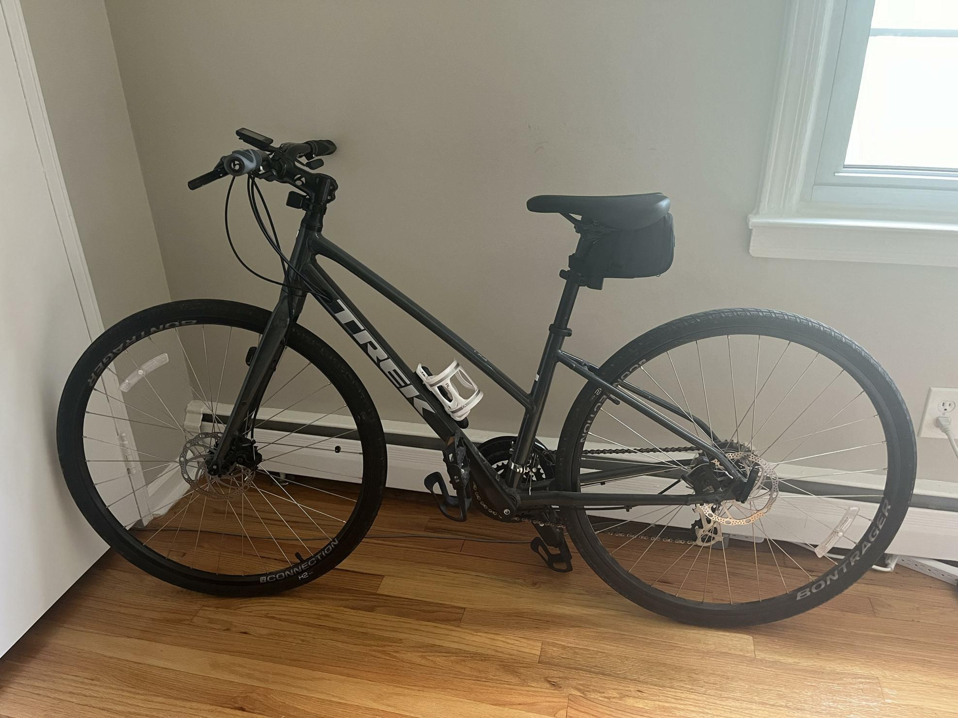 2020 Trek FX 1 Stagger Disc Silver, gray or bare metal