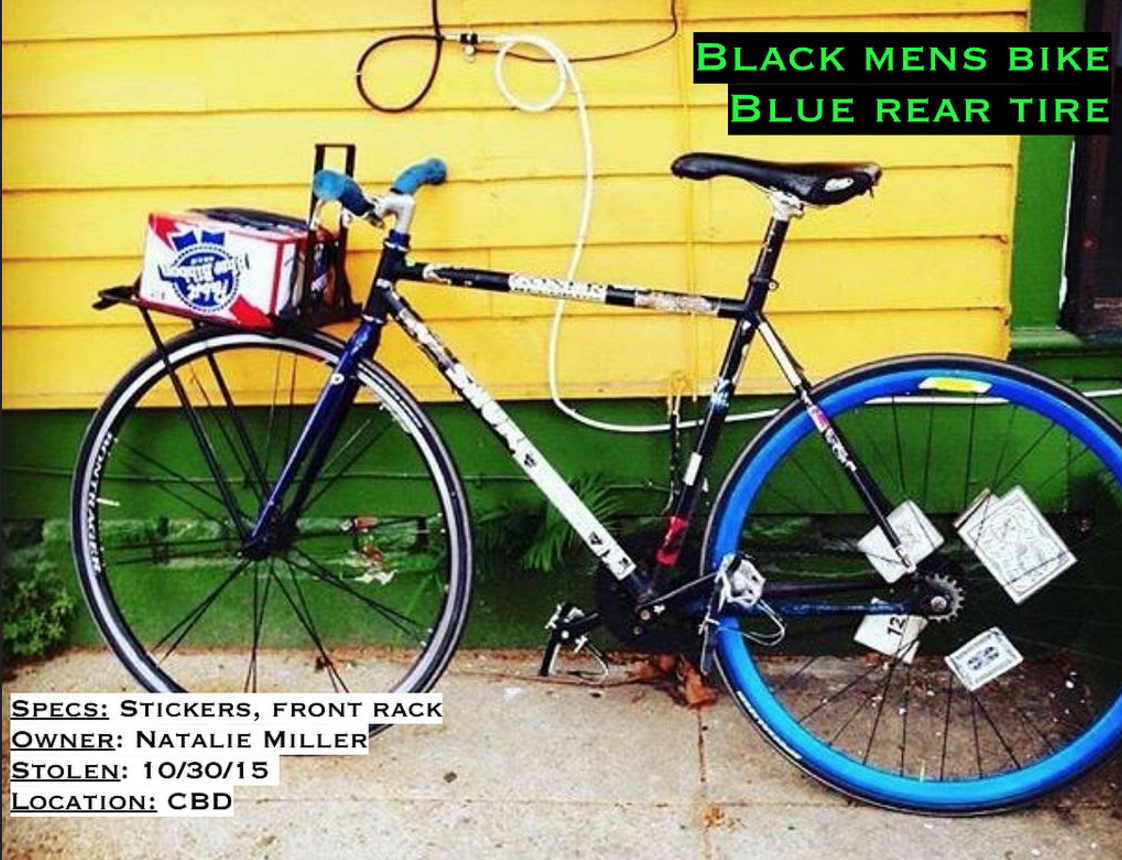 Unknown Mens Black and Stickers tape or other cover-up