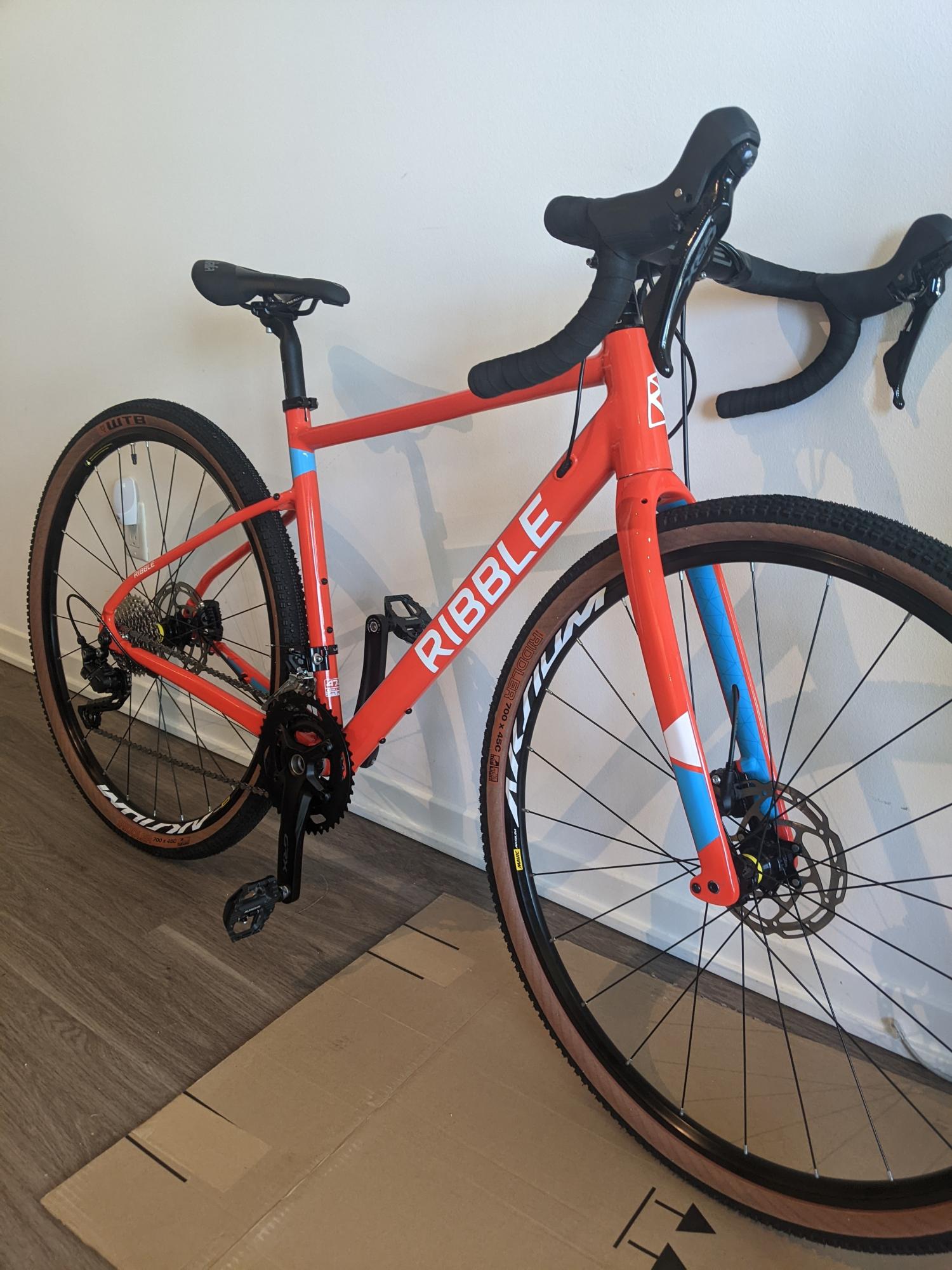 2022 Ribble CGR Orange