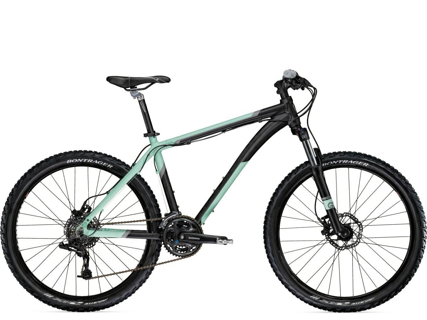 2011 Trek WAHOO D GS 15.5 BK-GN Black and Green