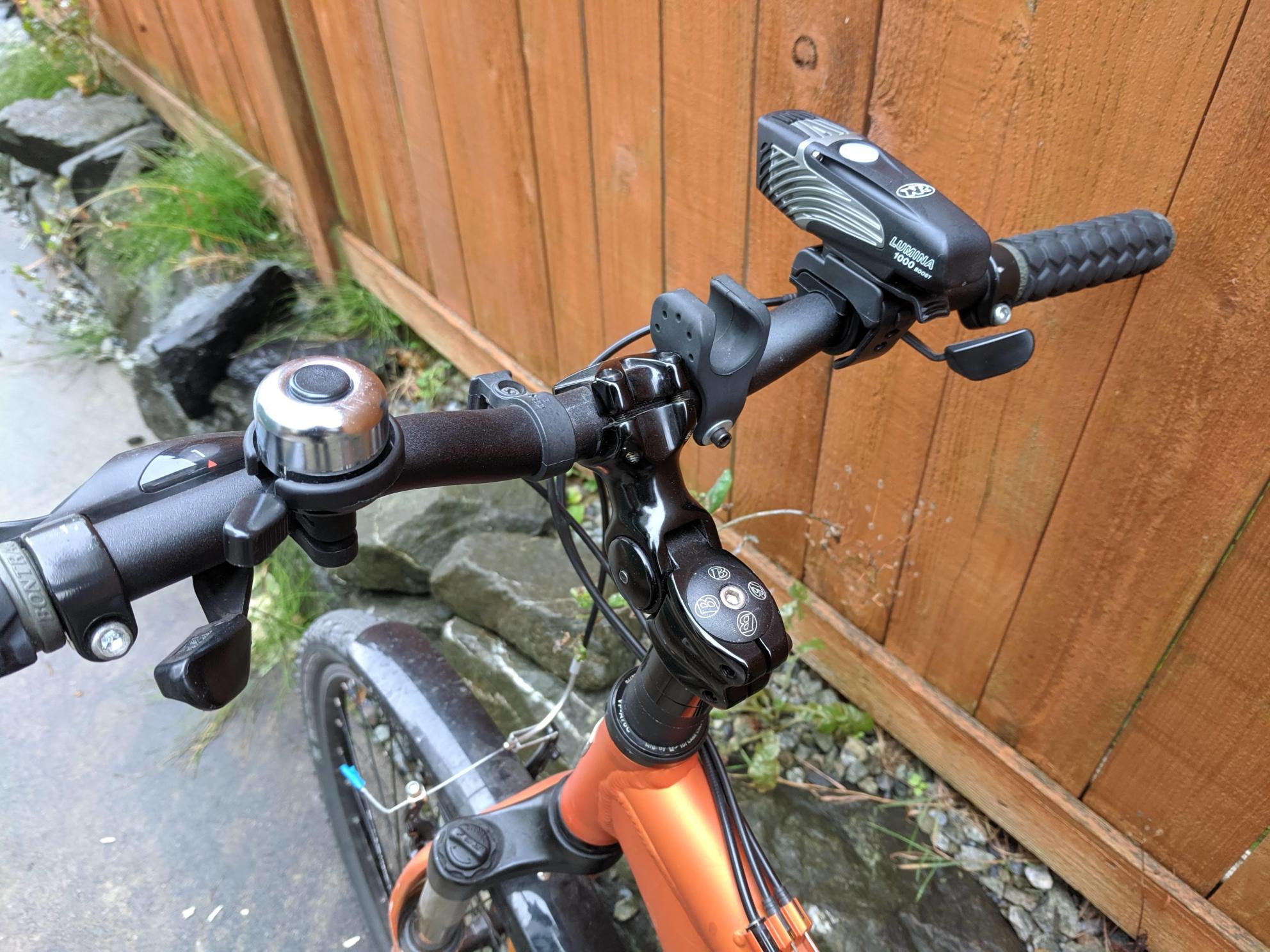 2008 Trek 4300 Orange and Silver, gray or bare metal