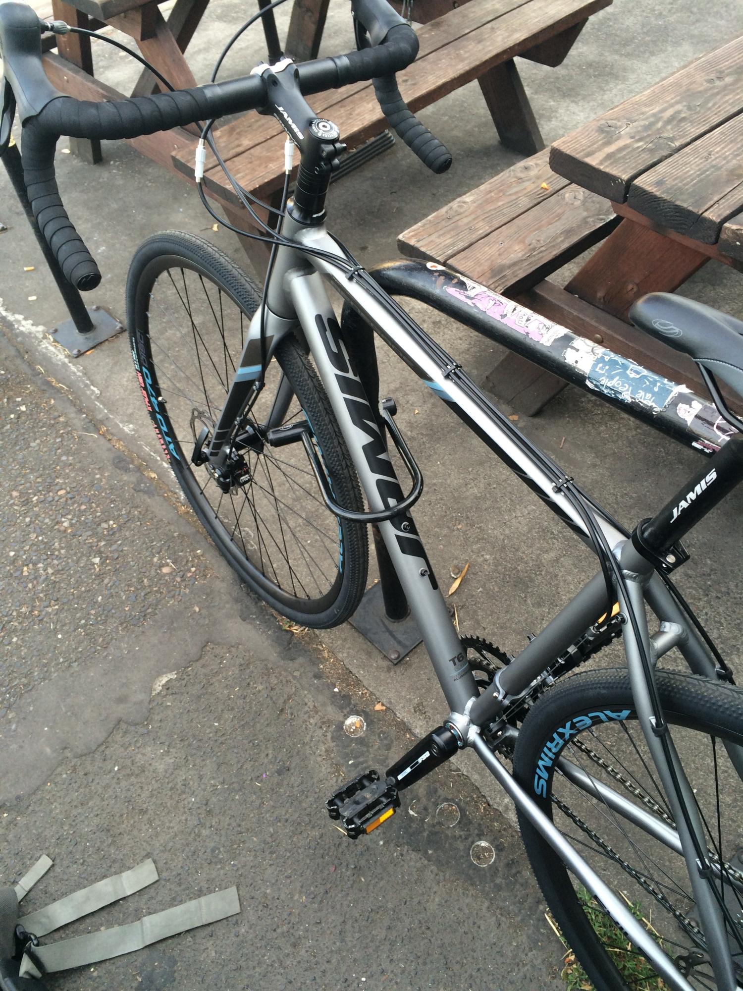 2016 Jamis Renegade exile Silver or Gray