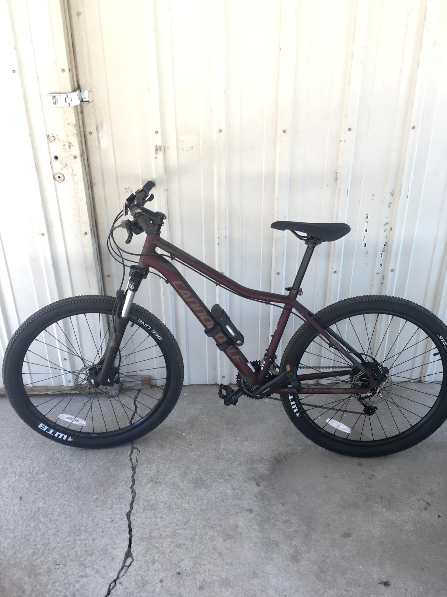 2017 Cannondale Foray 1 27 Red and Yellow or Gold