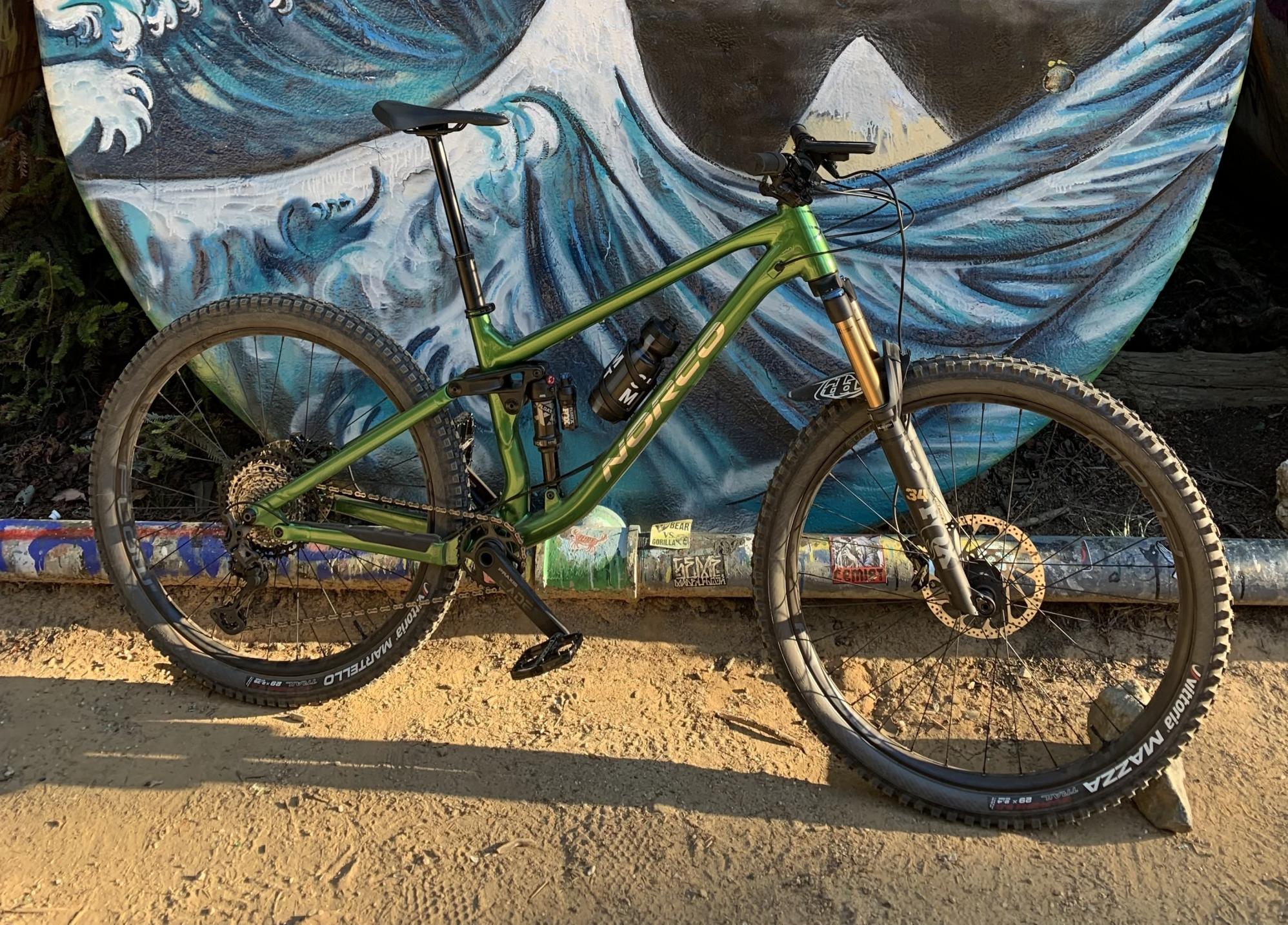 2023 Norco Bikes Fluid FS A1 Green