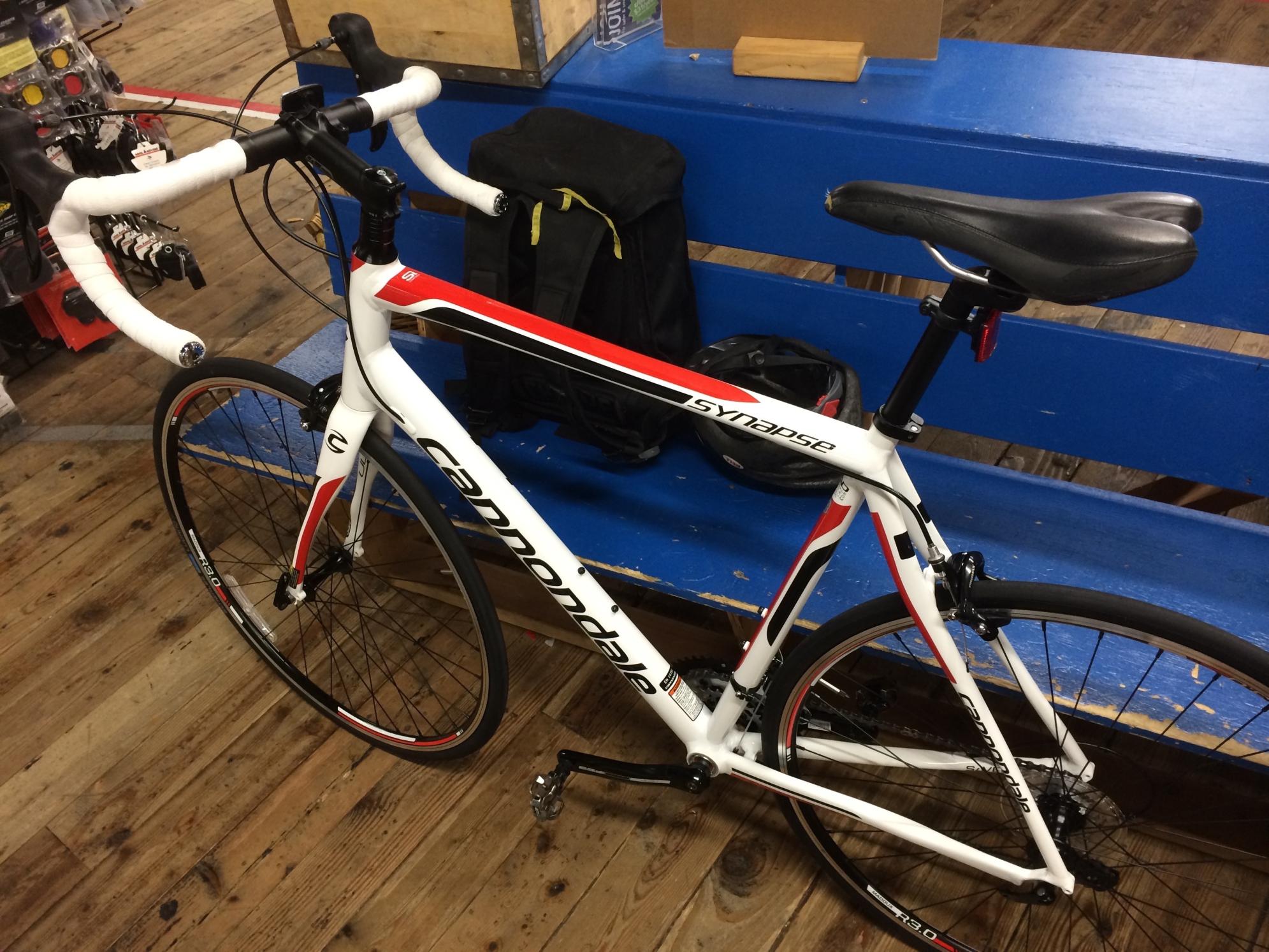 2014 Cannondale Synapse 7 Sora White