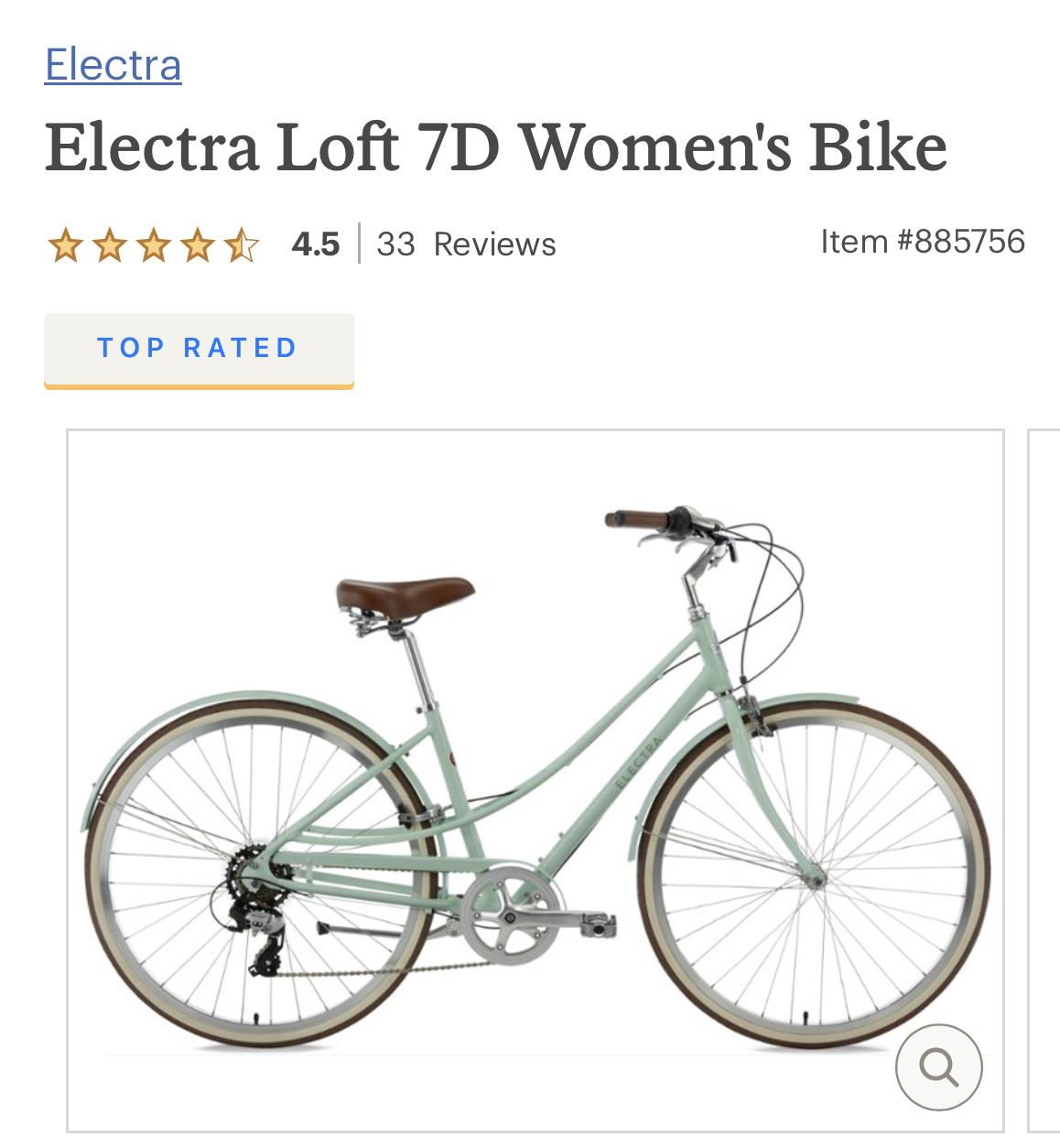 2021 Electra Loft 7D Green