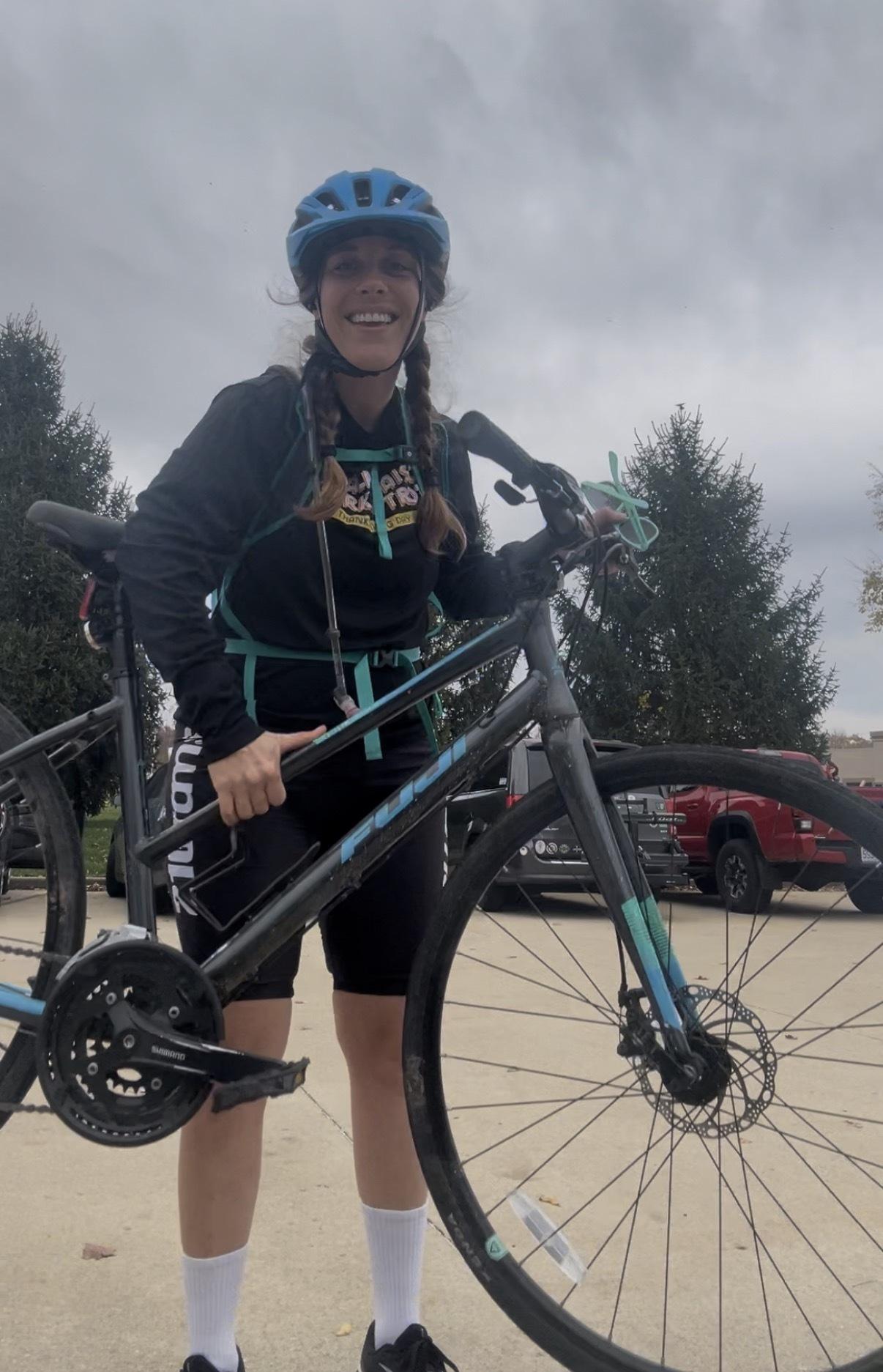 2020 Fuji Traverse 1.7 Silver, gray or bare metal and Blue