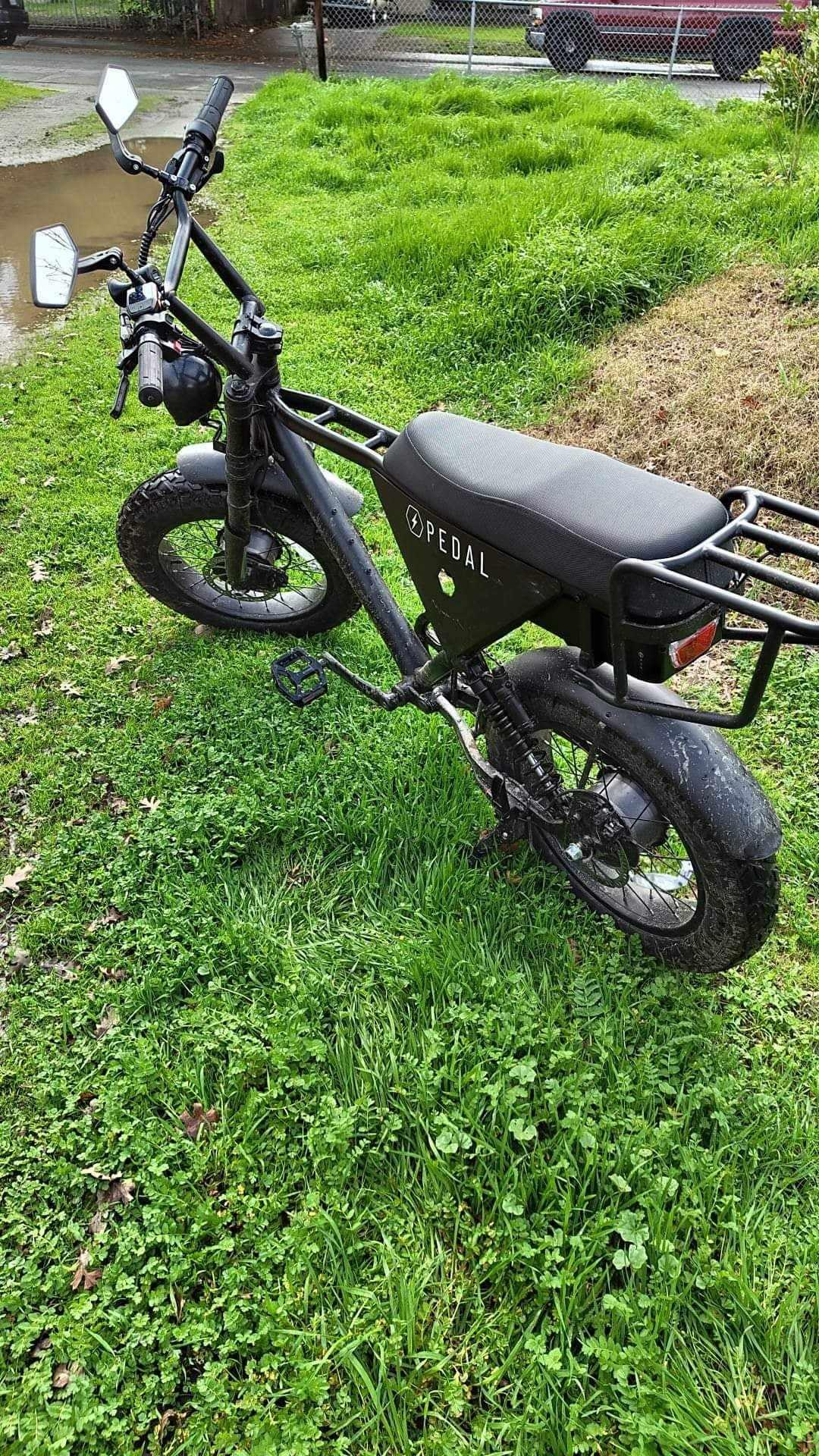 2022 Pedal Electric Dual shocks Black
