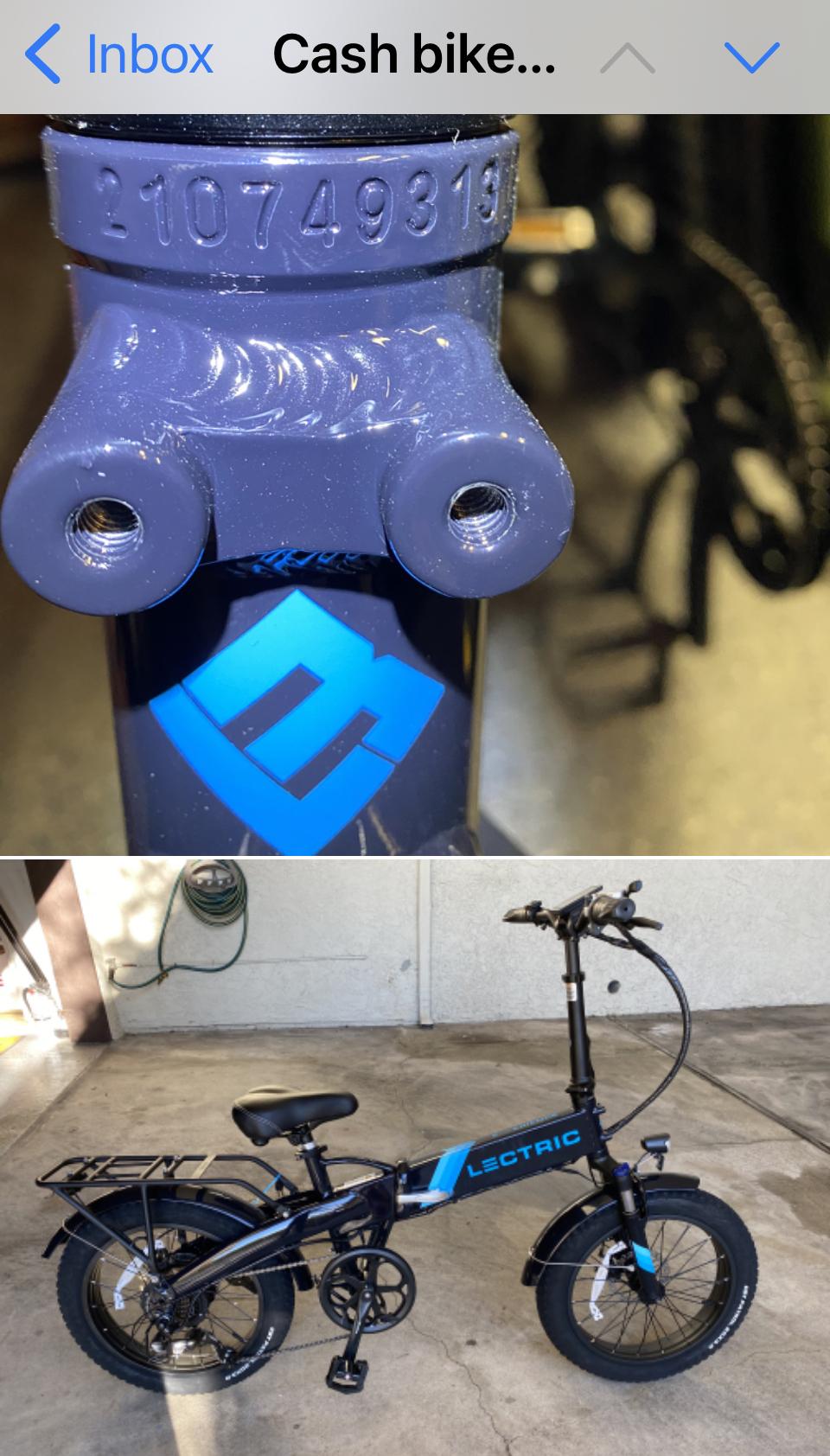 2022 Lectric eBikes xp Black