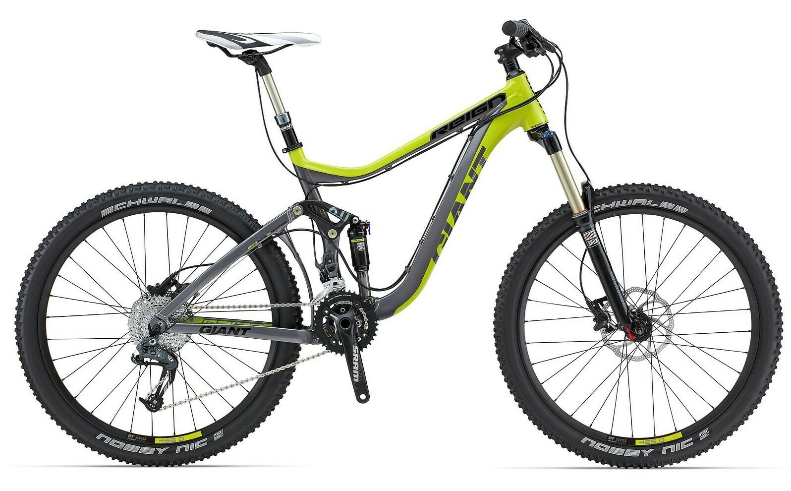 2013 Giant Reign 2 Green