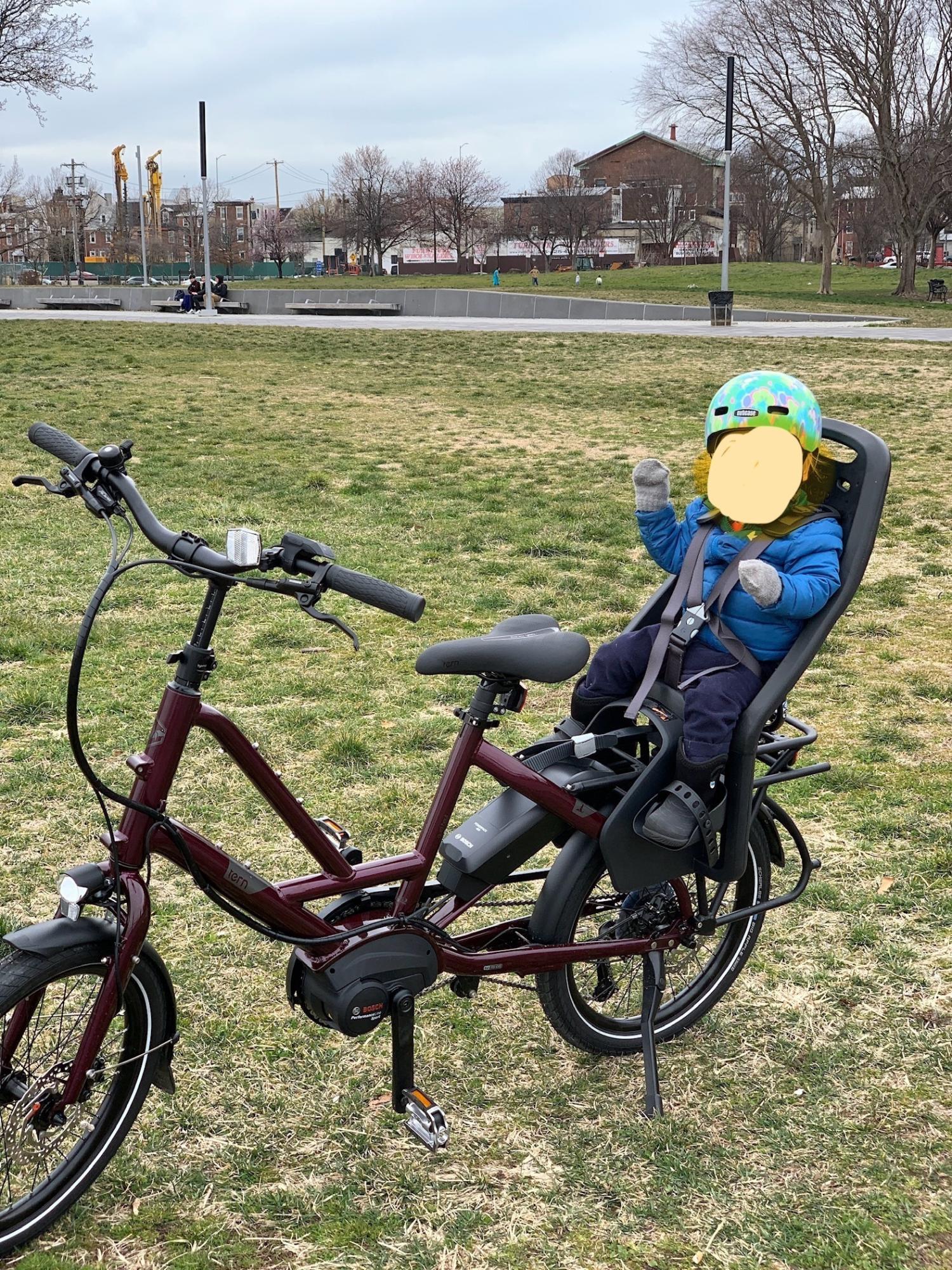 2022 Tern Quick Haul Purple and Silver, gray or bare metal