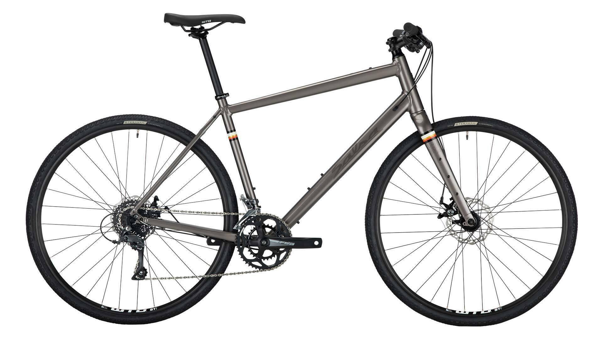 2020 Salsa Journeyman Silver, gray or bare metal