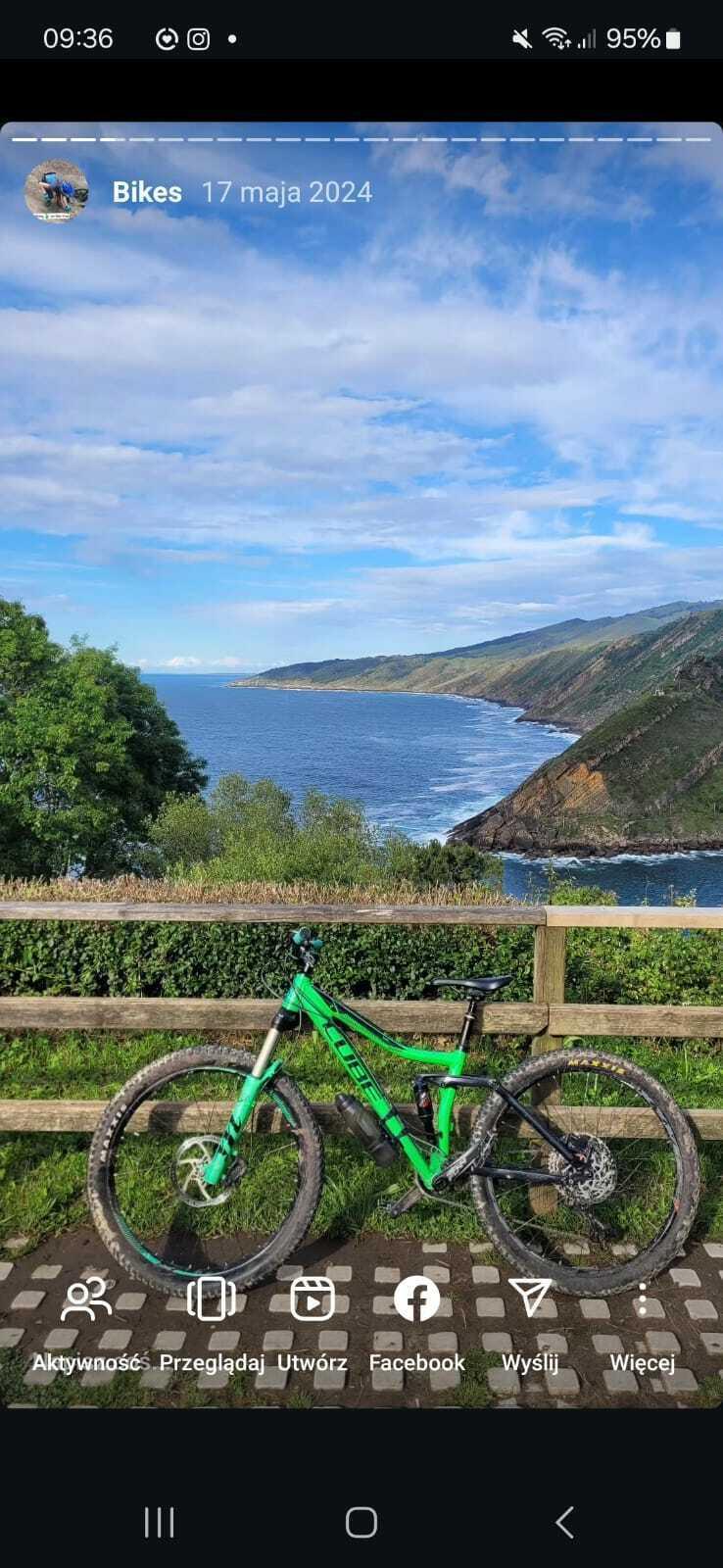 2015 Cube Stereo 160 HPA Pro Green