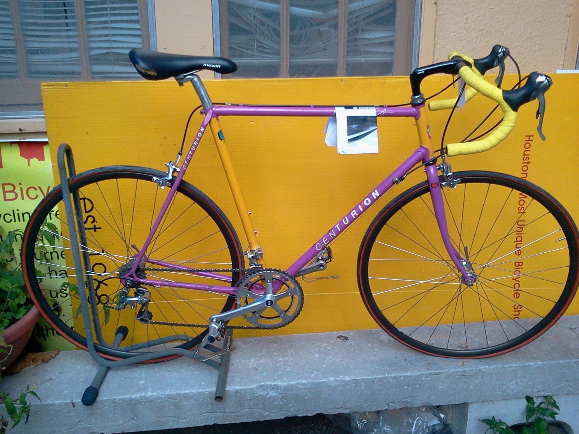 1988 Centurion Dave Scott Ironman  Purple and Yellow or Gold