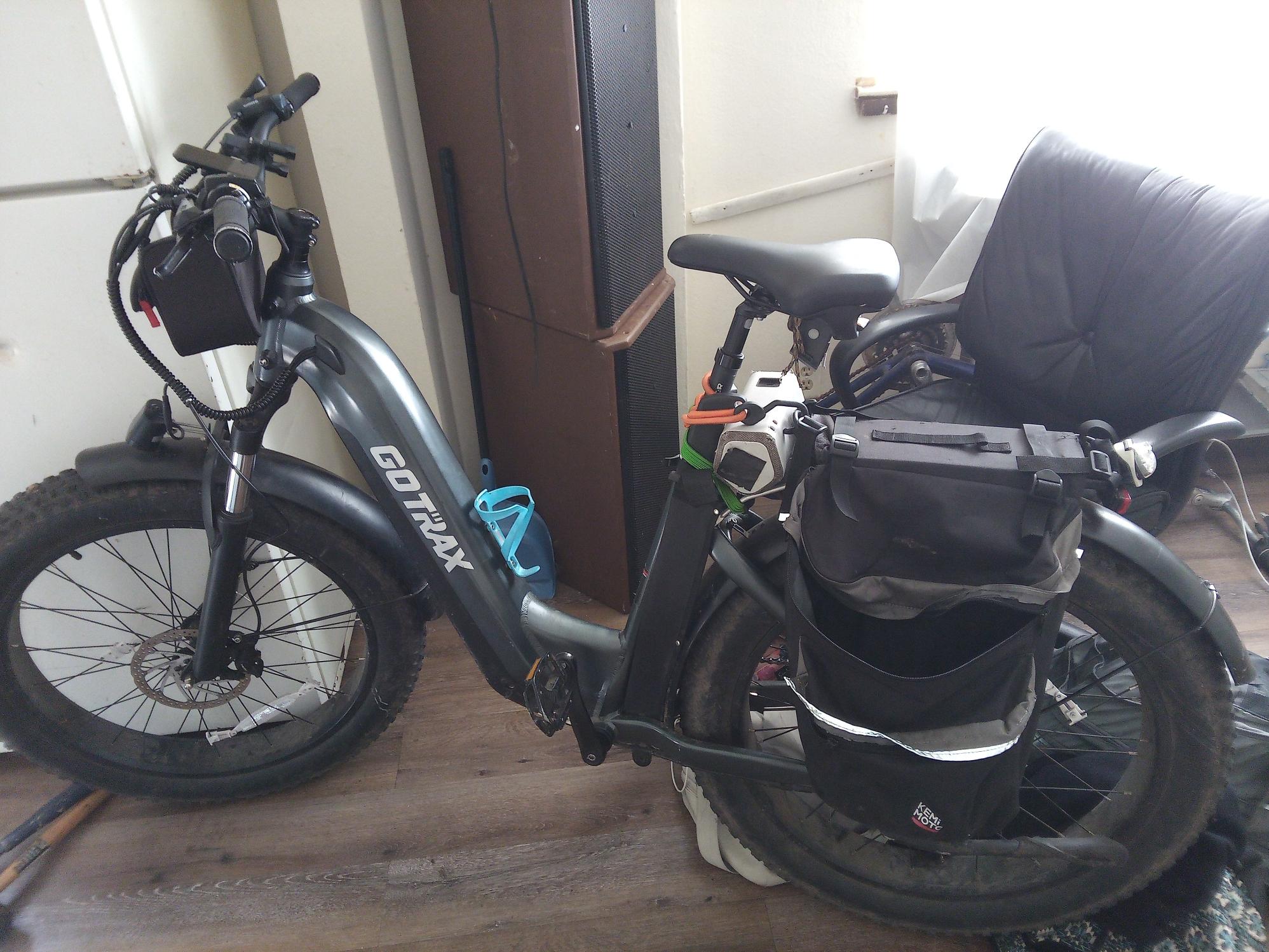 GOTRAX Step through Stickers tape or other cover-up