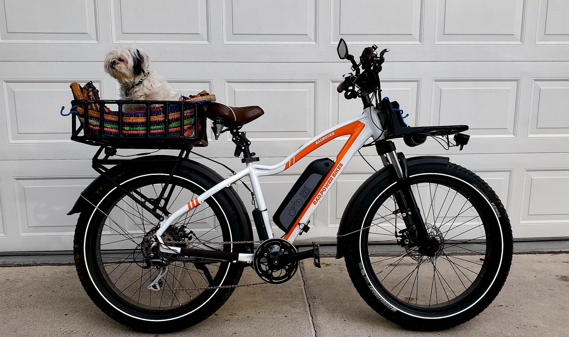 2019 Rad Power Bikes Rad Rover White and Orange