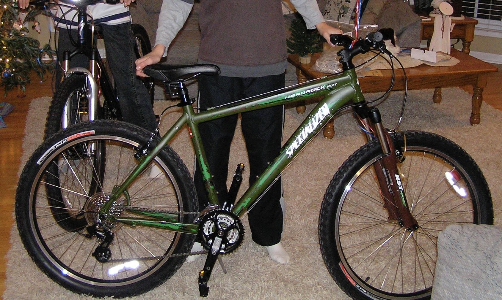 2007 Specialized Hardrock Sport Green