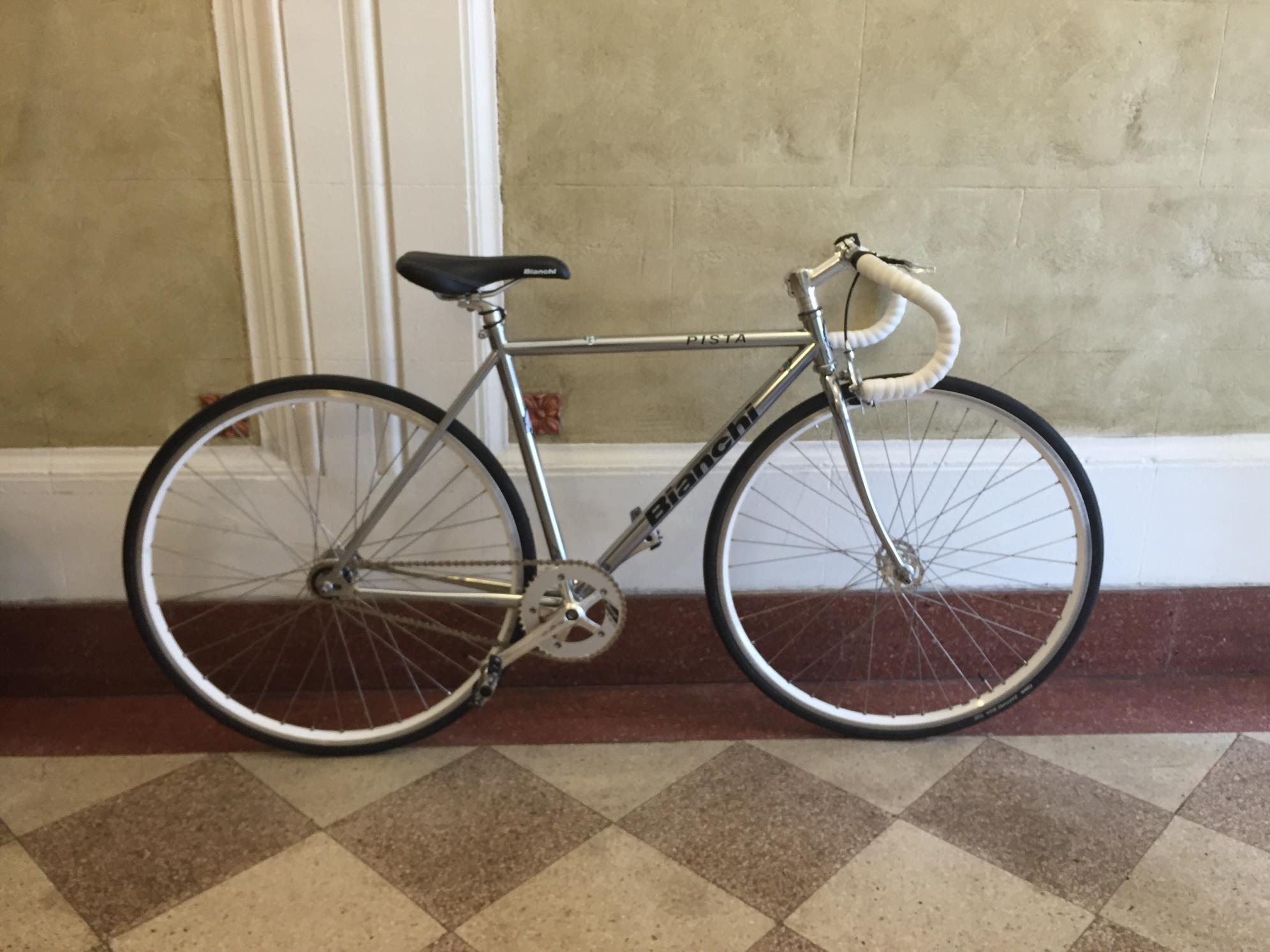 2015 Bianchi chrome  Silver or Gray
