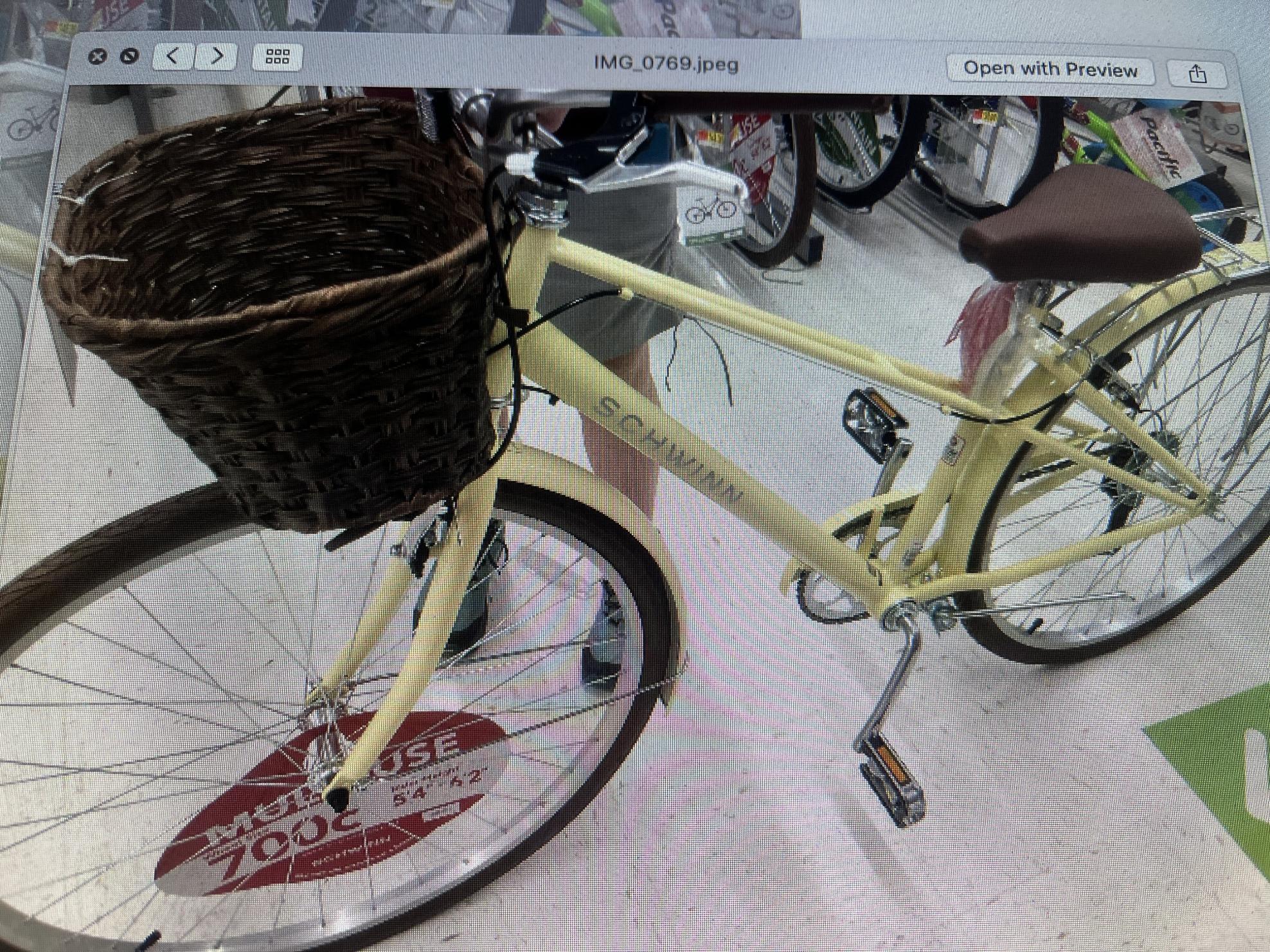 2020 Schwinn Admiral Yellow or Gold