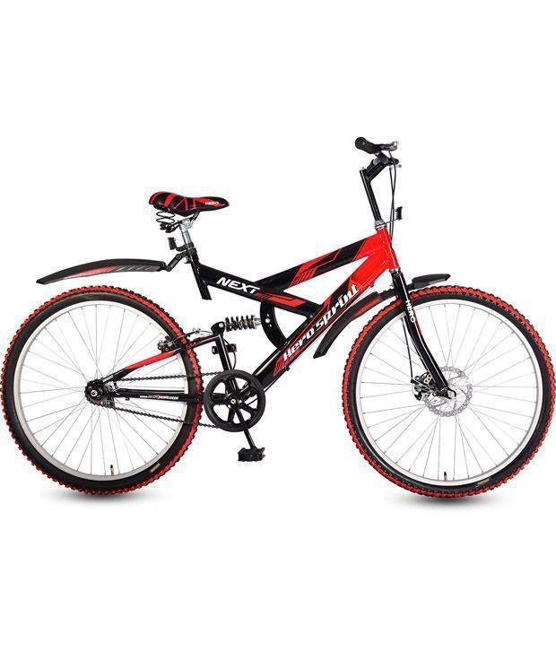 2017 Hero Cycles Ltd suspension Black and Red