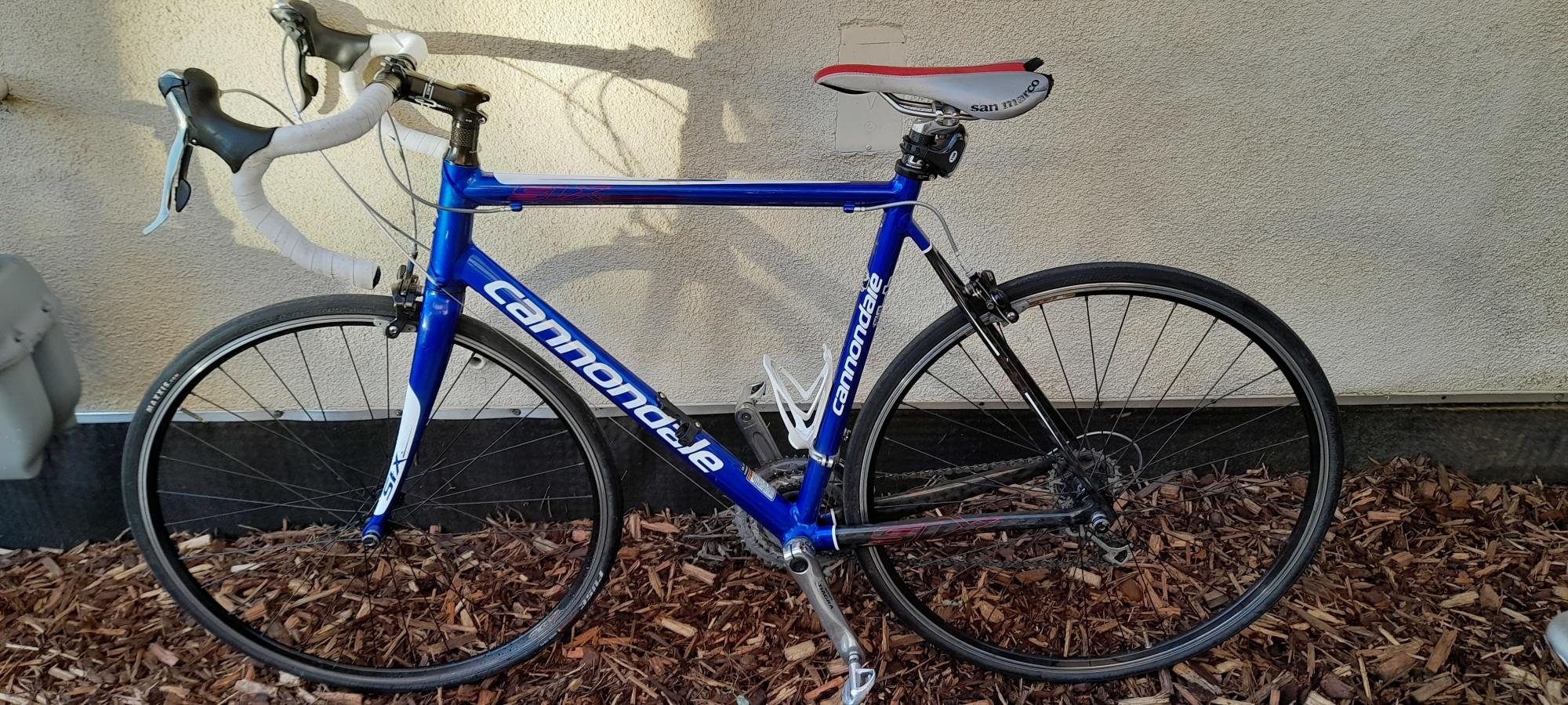 2009 Cannondale Six 6 Blue and Black