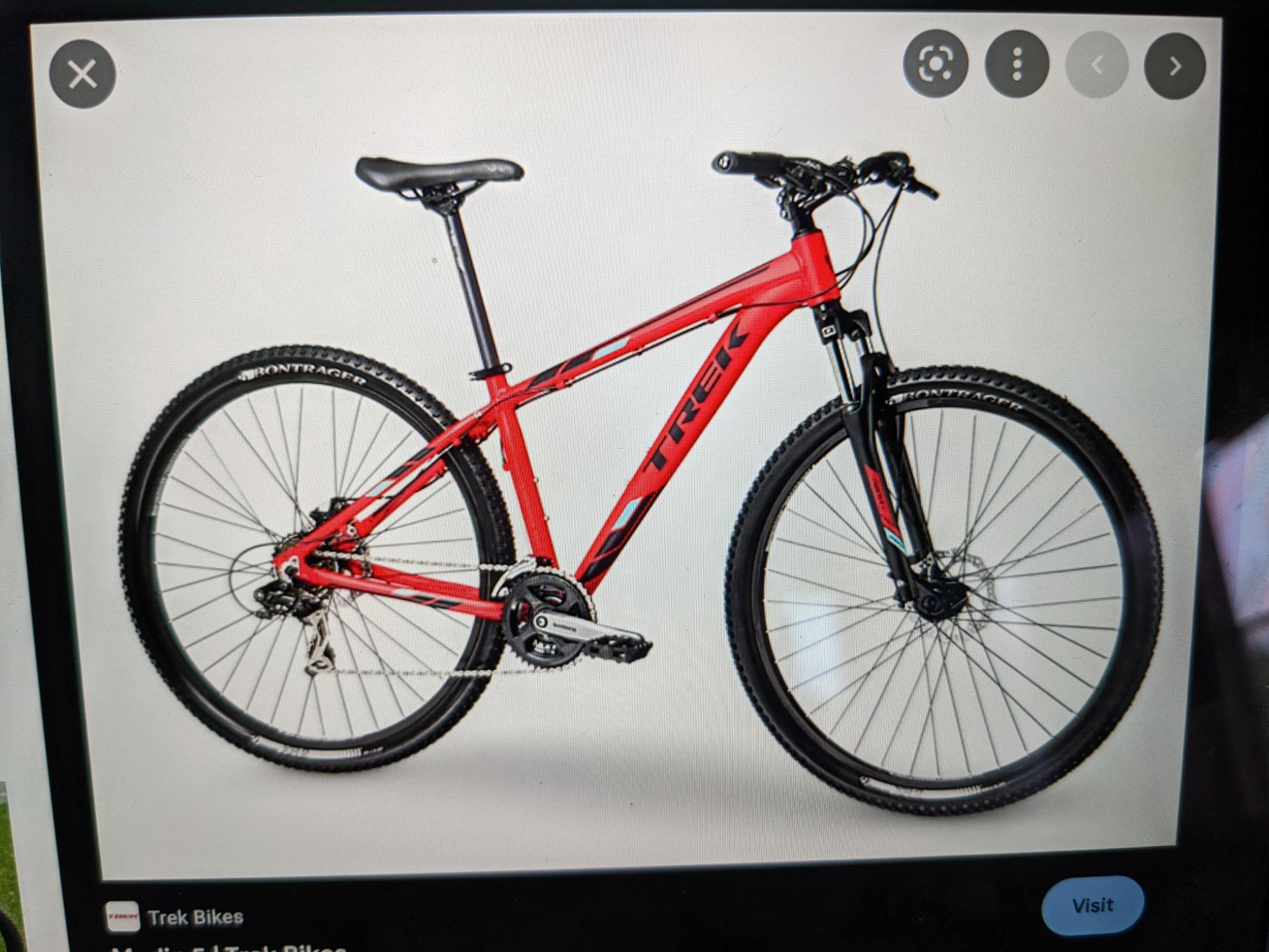 2016 Trek Marlin 5 Red