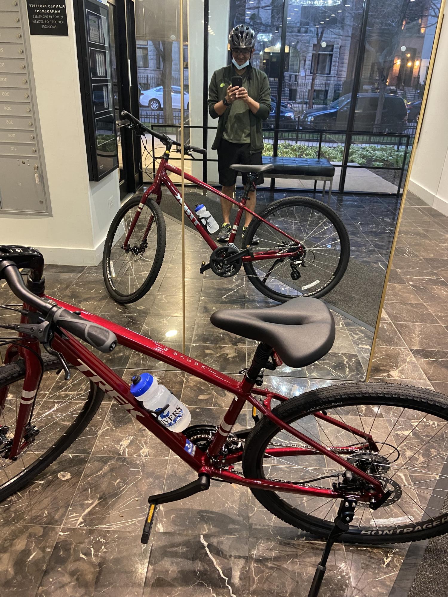 2021 Trek Verve 2 Disc Red