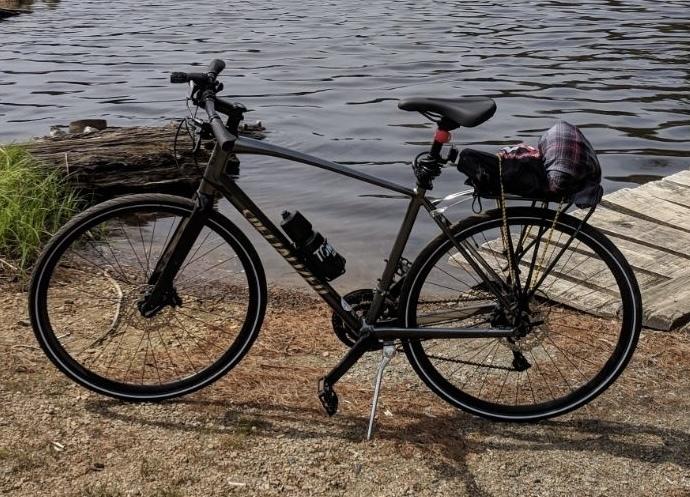 2018 Specialized Sirrus Sport Silver, gray or bare metal