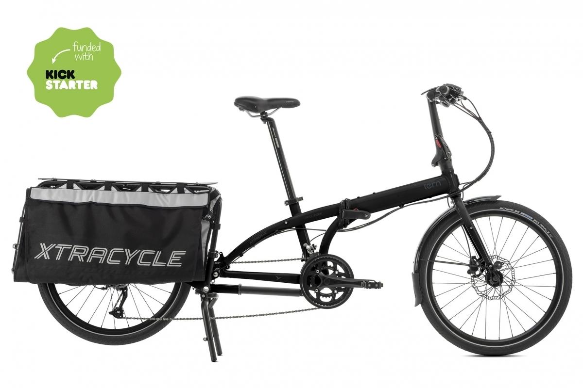 2016 Tern Cargo Node cargo bike (rear storage) Black