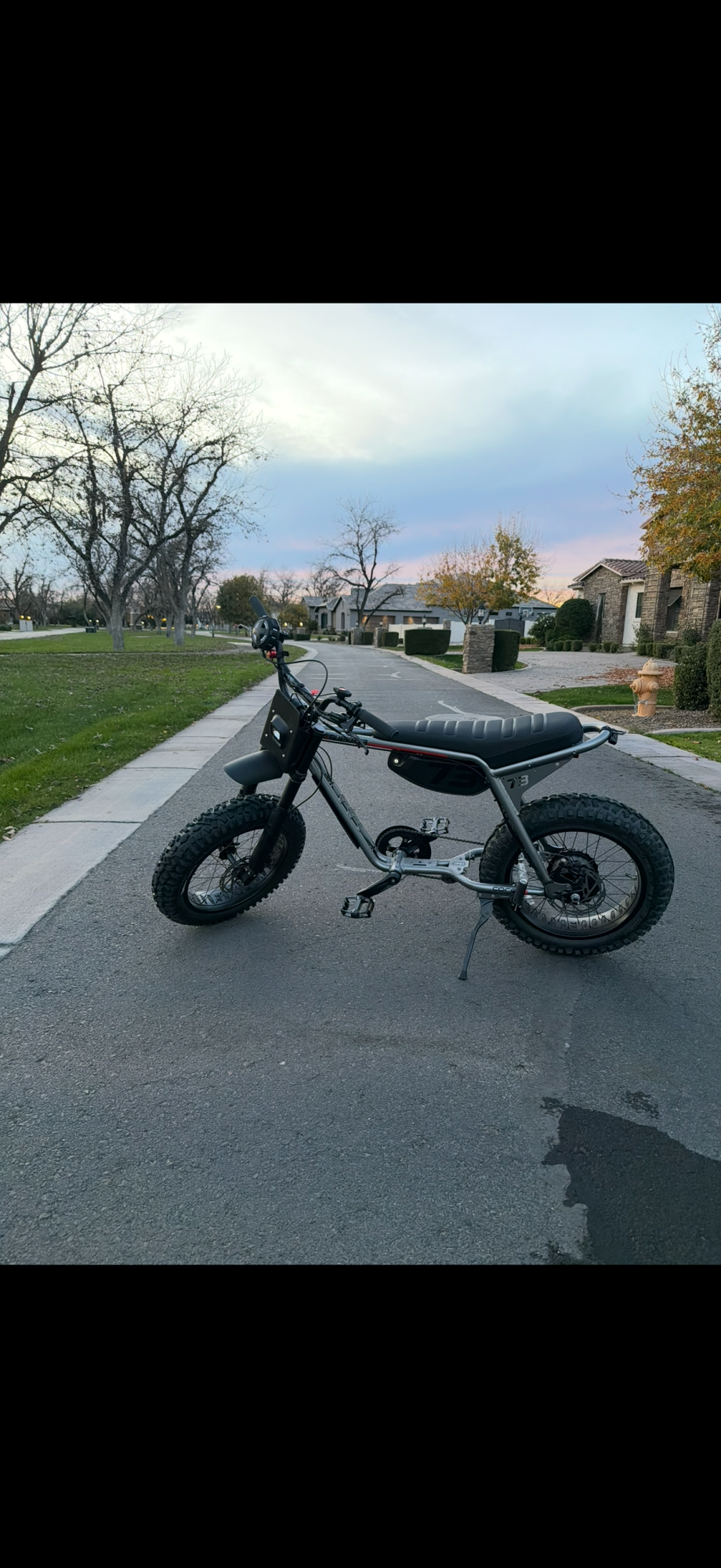 2025 Super73 Z Adventure Core Silver, gray or bare metal