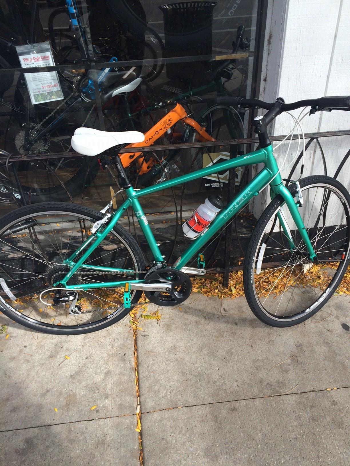 2013 Trek 7.2 FX  Green