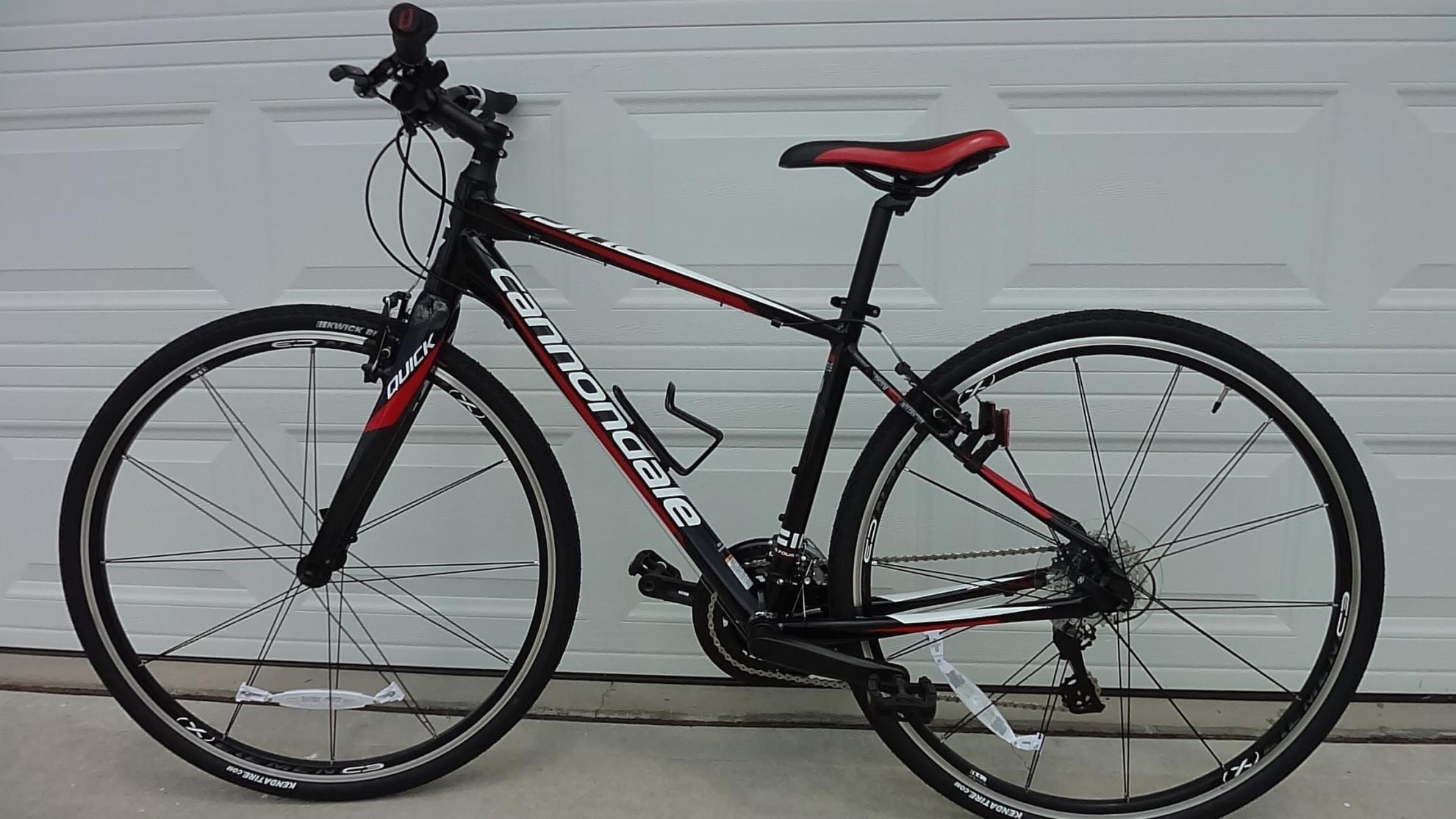 2012 Cannondale Quick 4 Black and Red