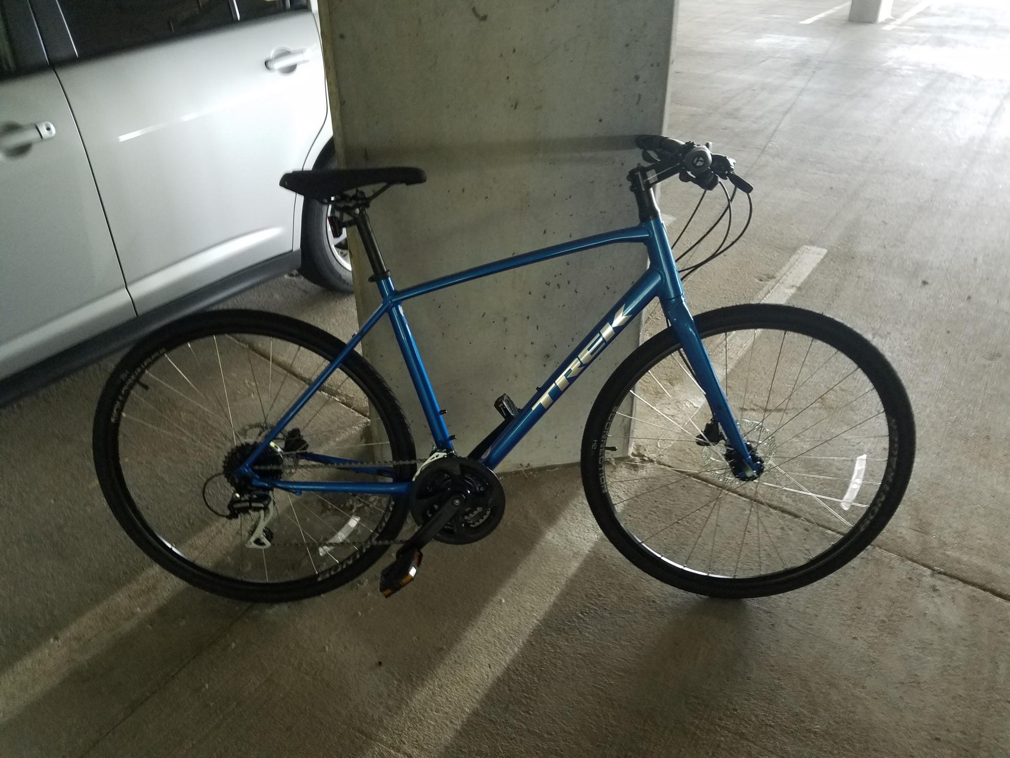 2020 Trek FX2 Disc Blue