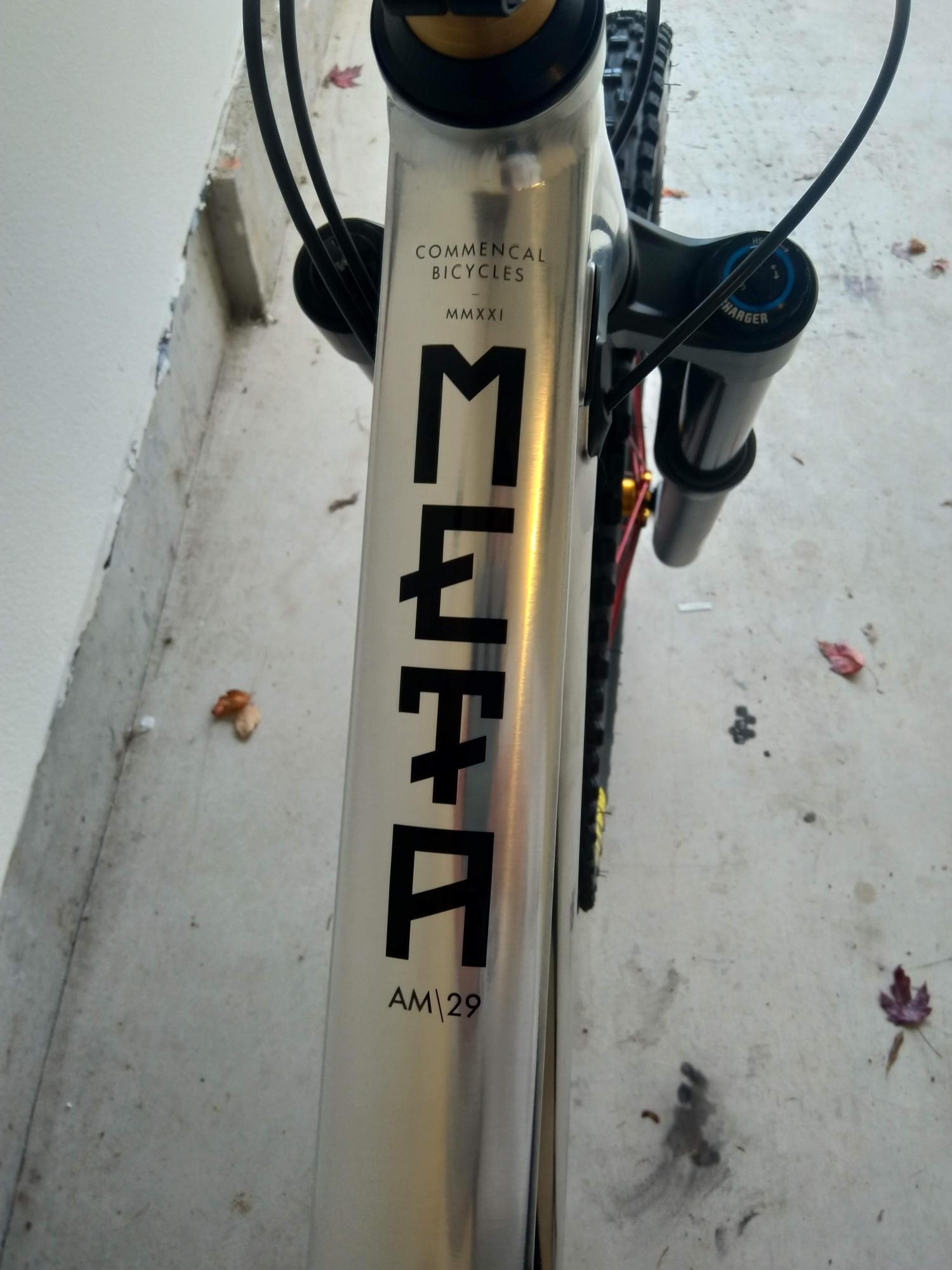 Commencal Bikes Meta am 29 Silver, gray or bare metal