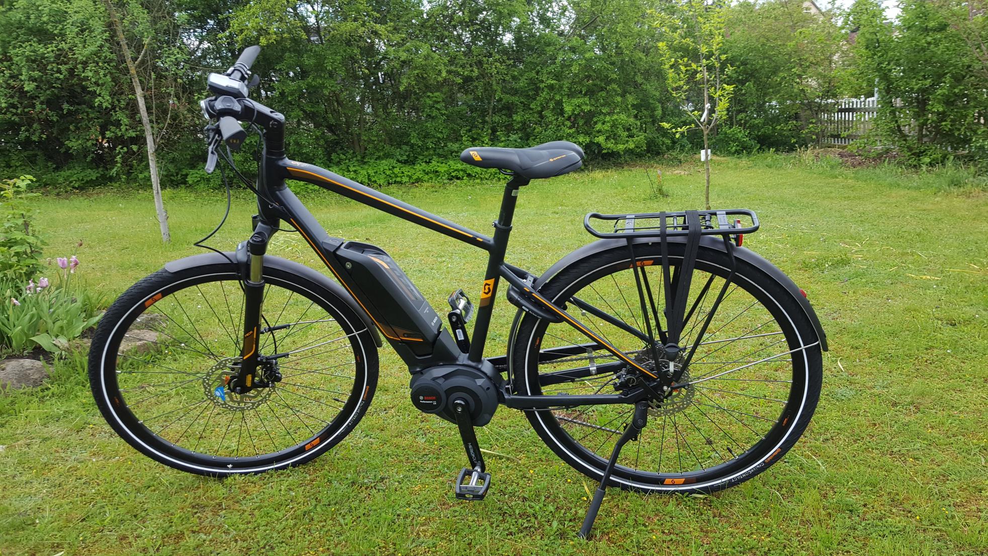 2017 SCOTT E-bike men Black