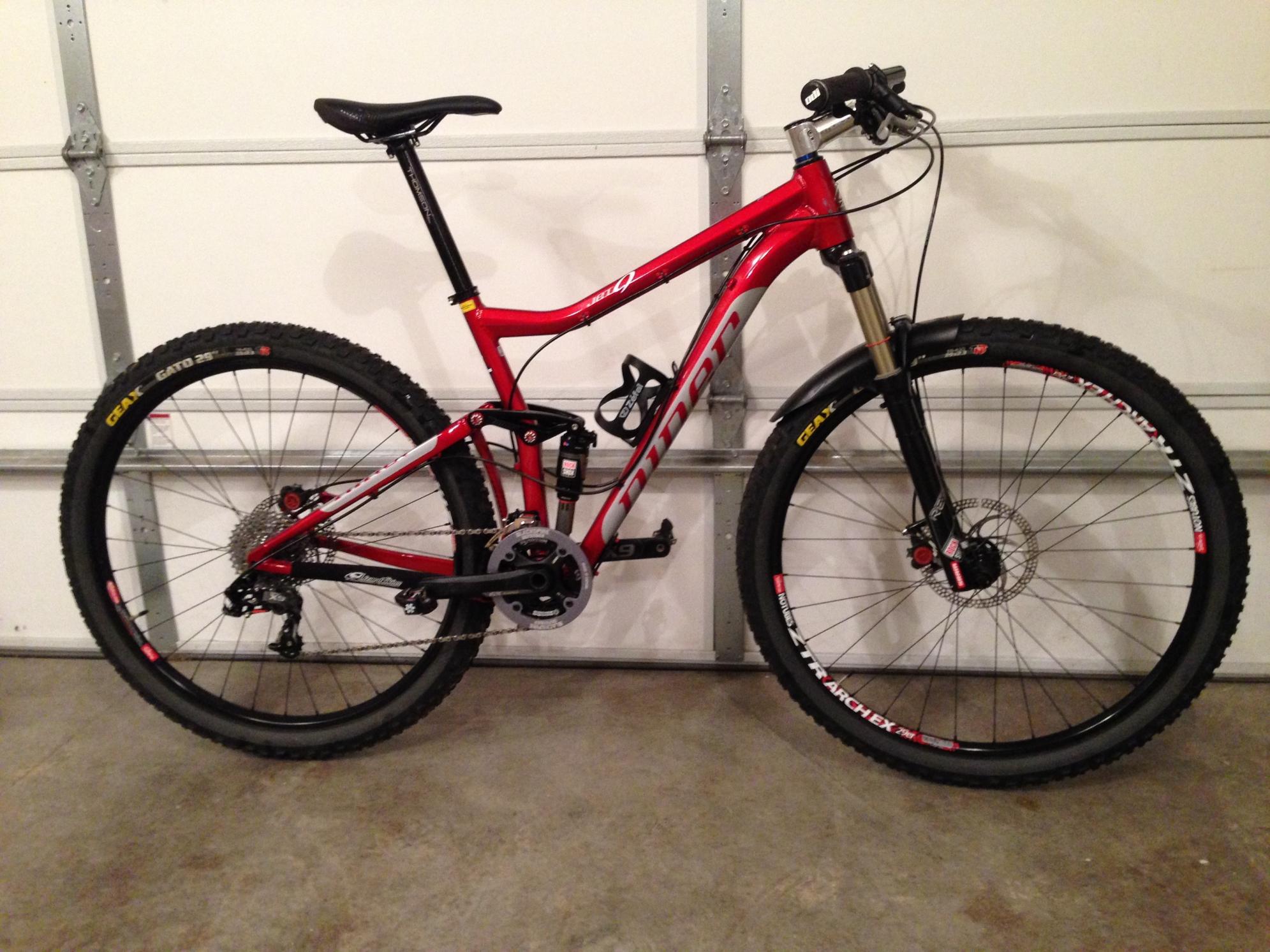 2016 Niner Jet 9 Red