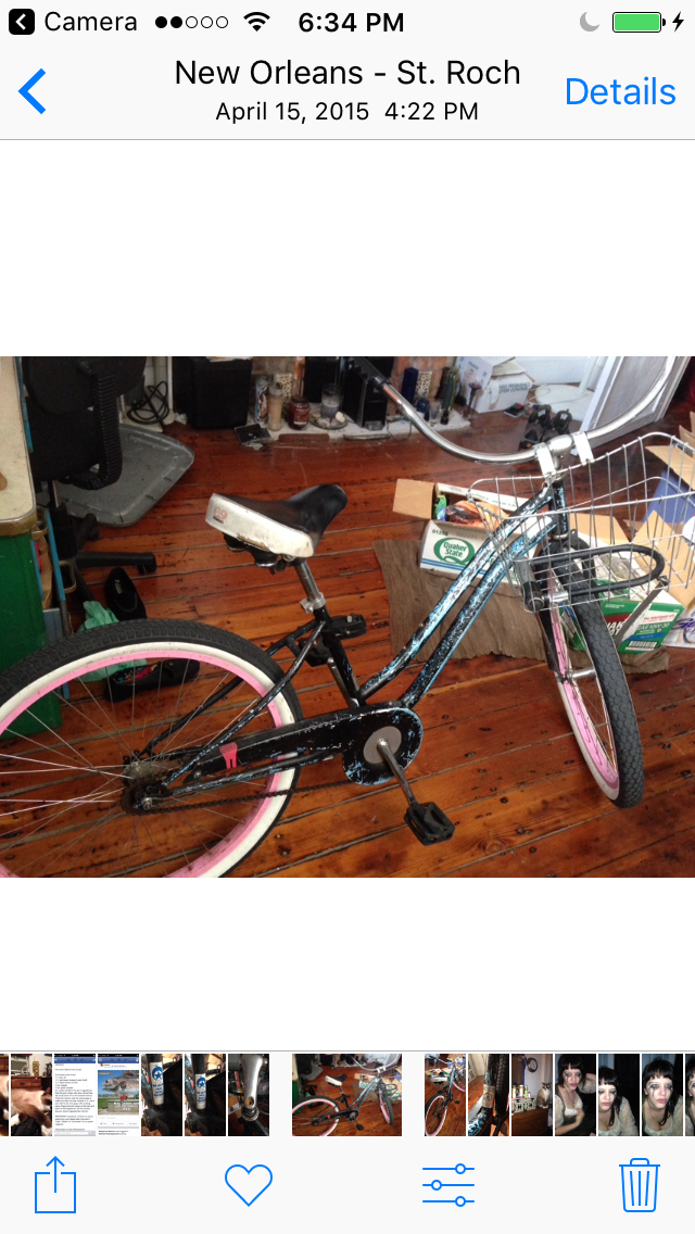 2012 Sun Female cruiser Black and Blue