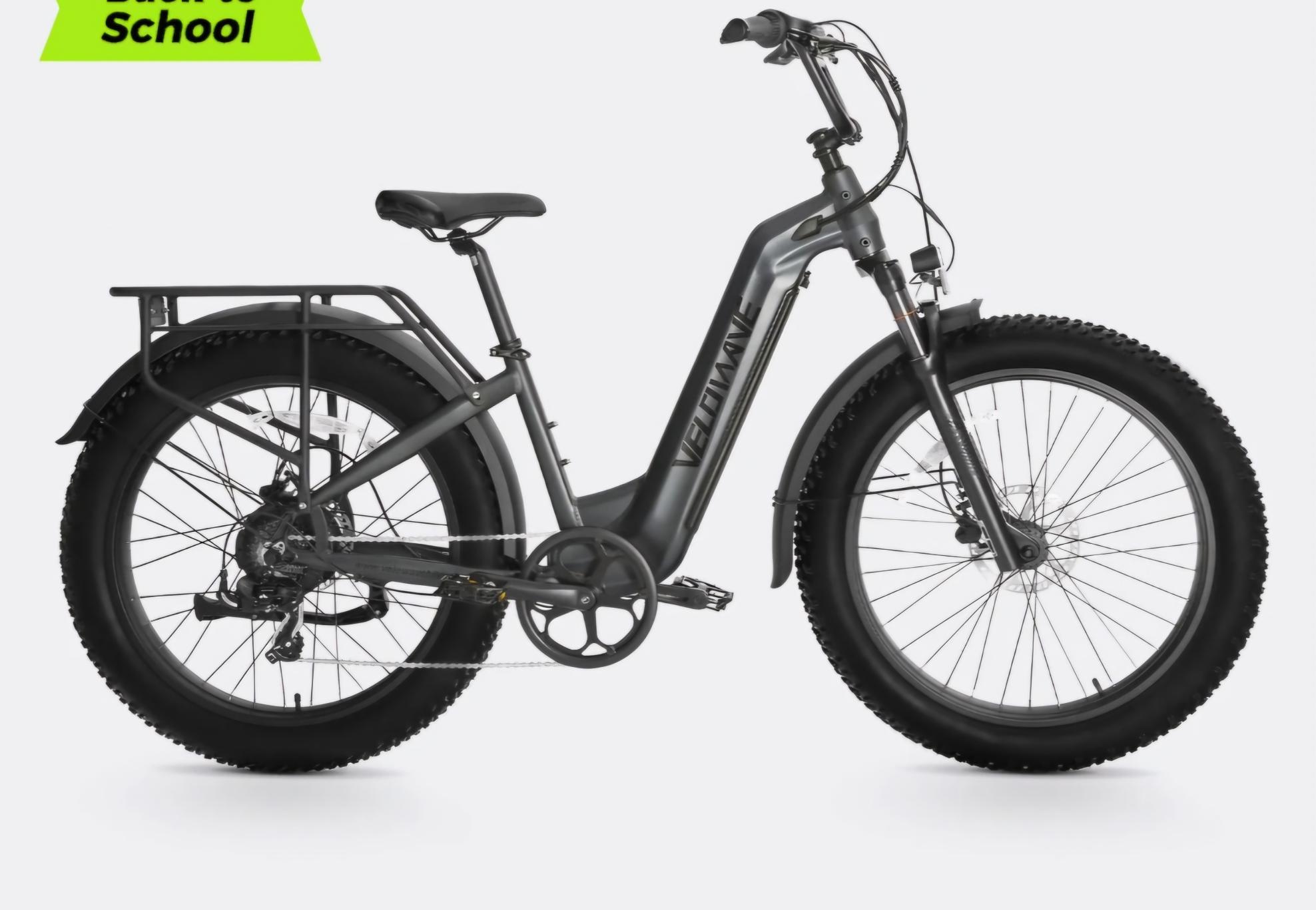 2023 VELO PRO Ranger Step through Silver, gray or bare metal
