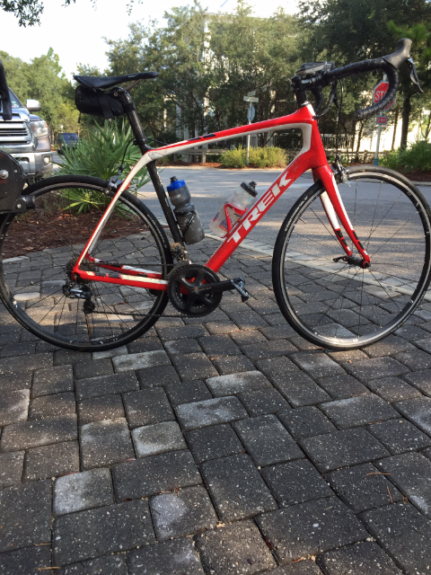 2015 Trek Domane 5.9C Red and White